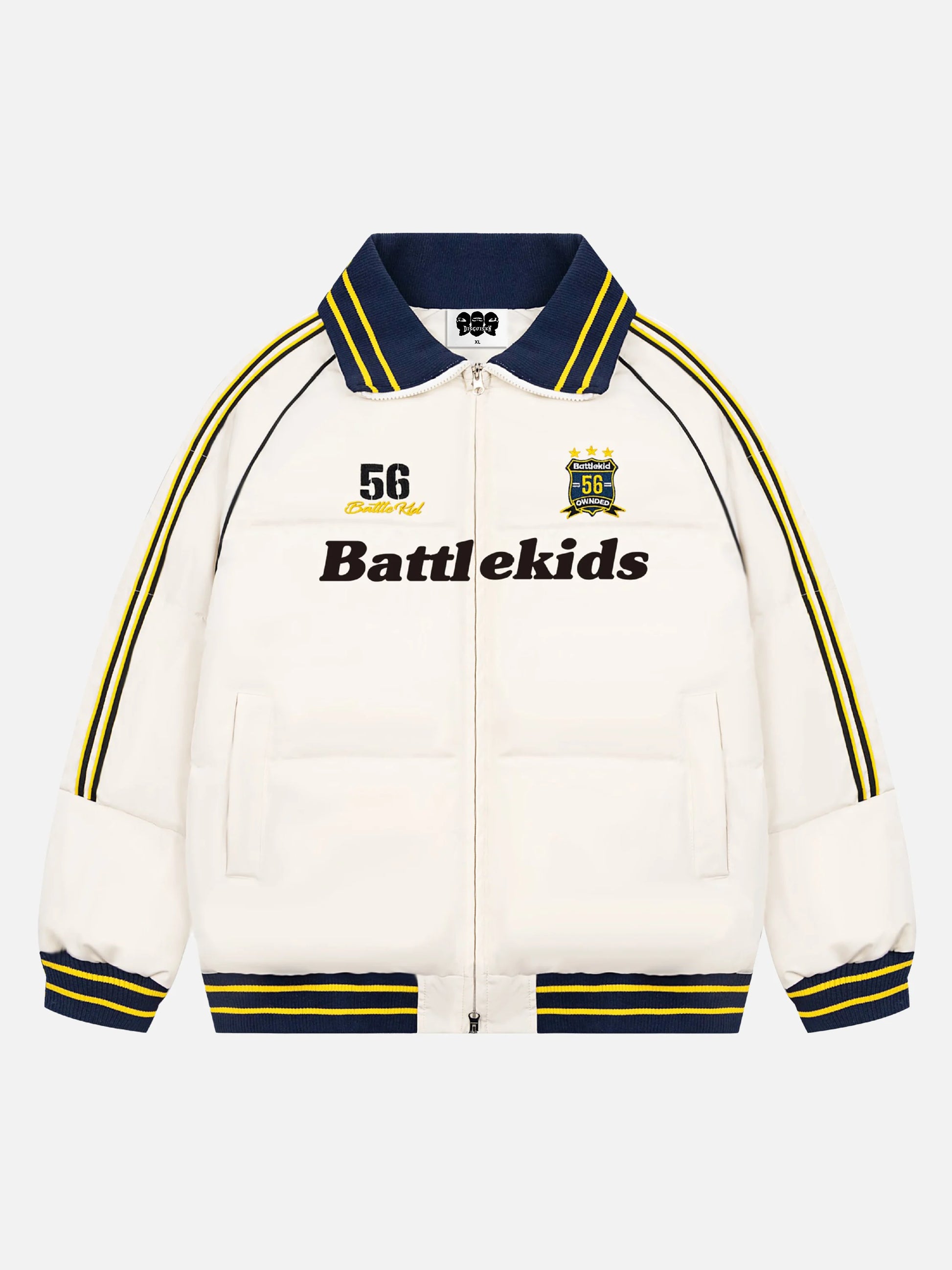 Preppy Style POLO Stand Collar Jacket