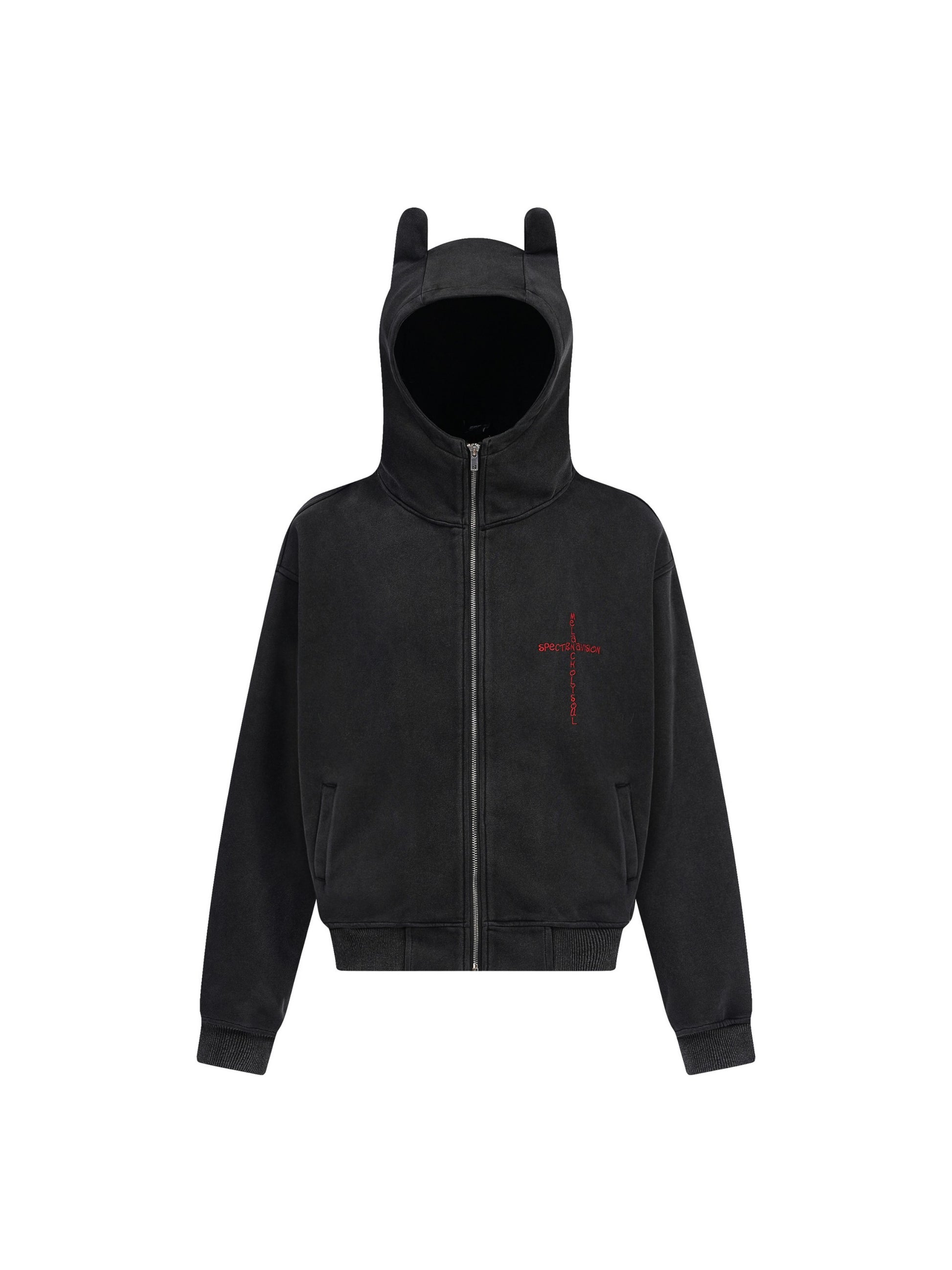 Ear Zipper Hoodie