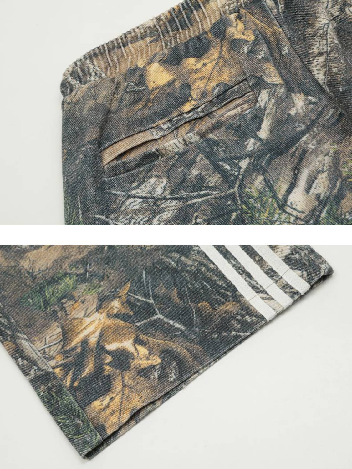Tree Branches Digital Print Drapey Pants