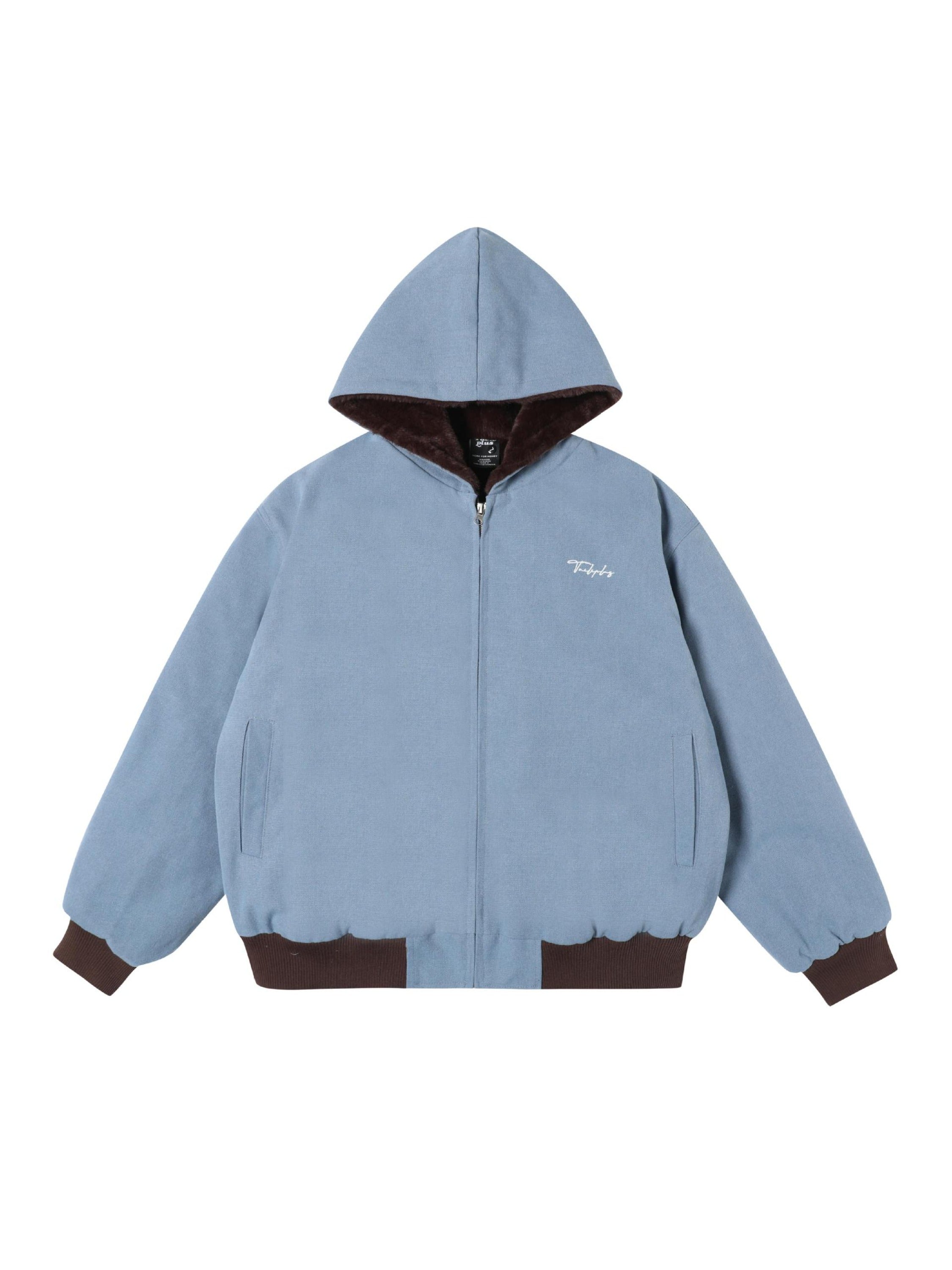 Washed Zip-up Hooded Jacket