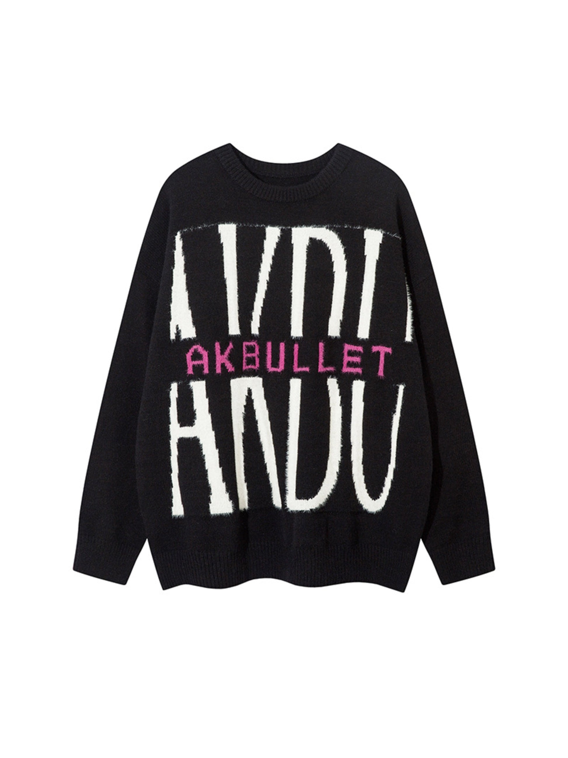 High Street Hiphop Letter Sweater