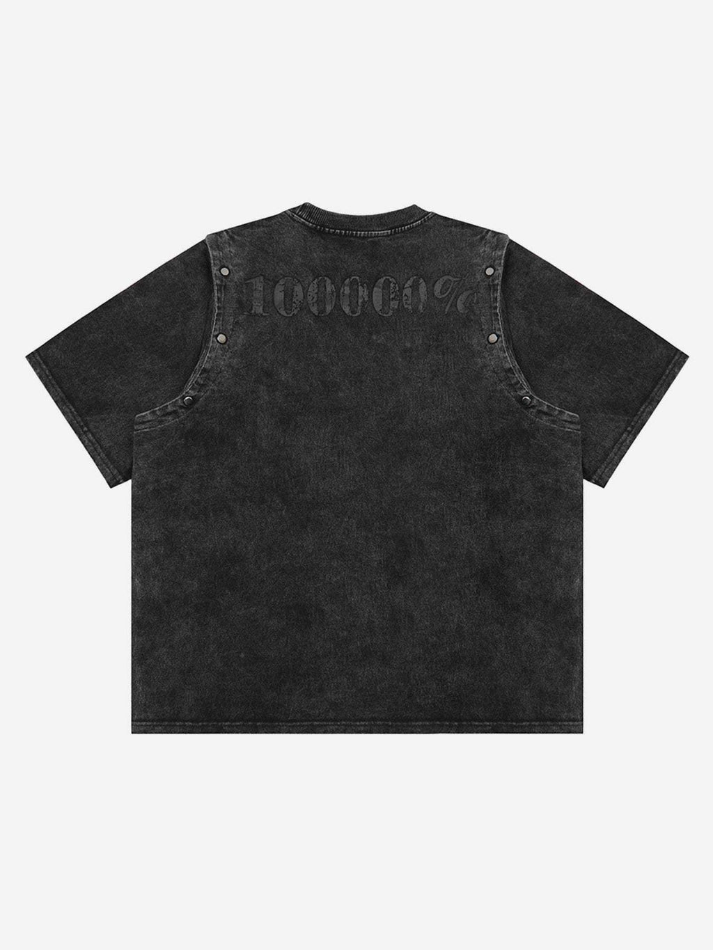 Disguisen Punk Personality Alphabet T-shirt