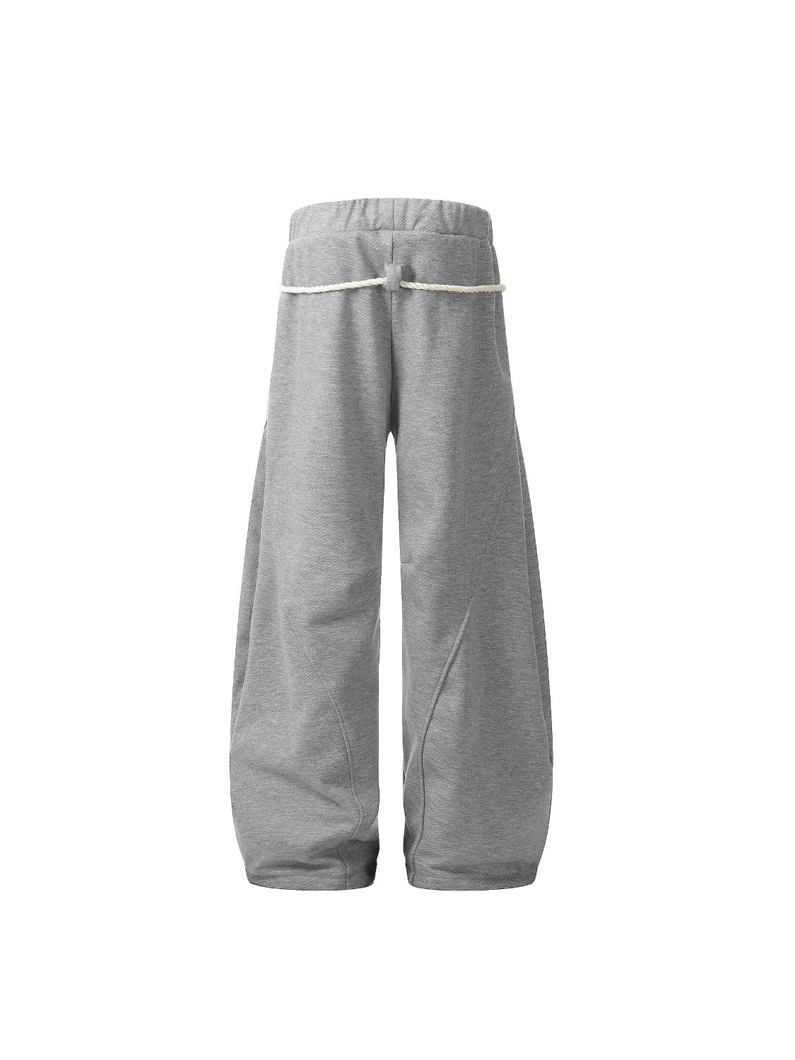 Retro Curved Drape Sweatpants