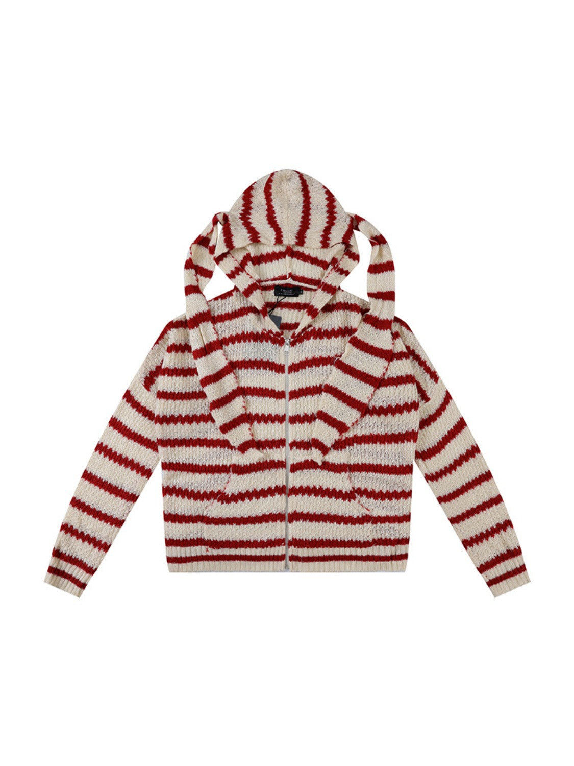 Lazy Style Stripes Collision Color Sweater