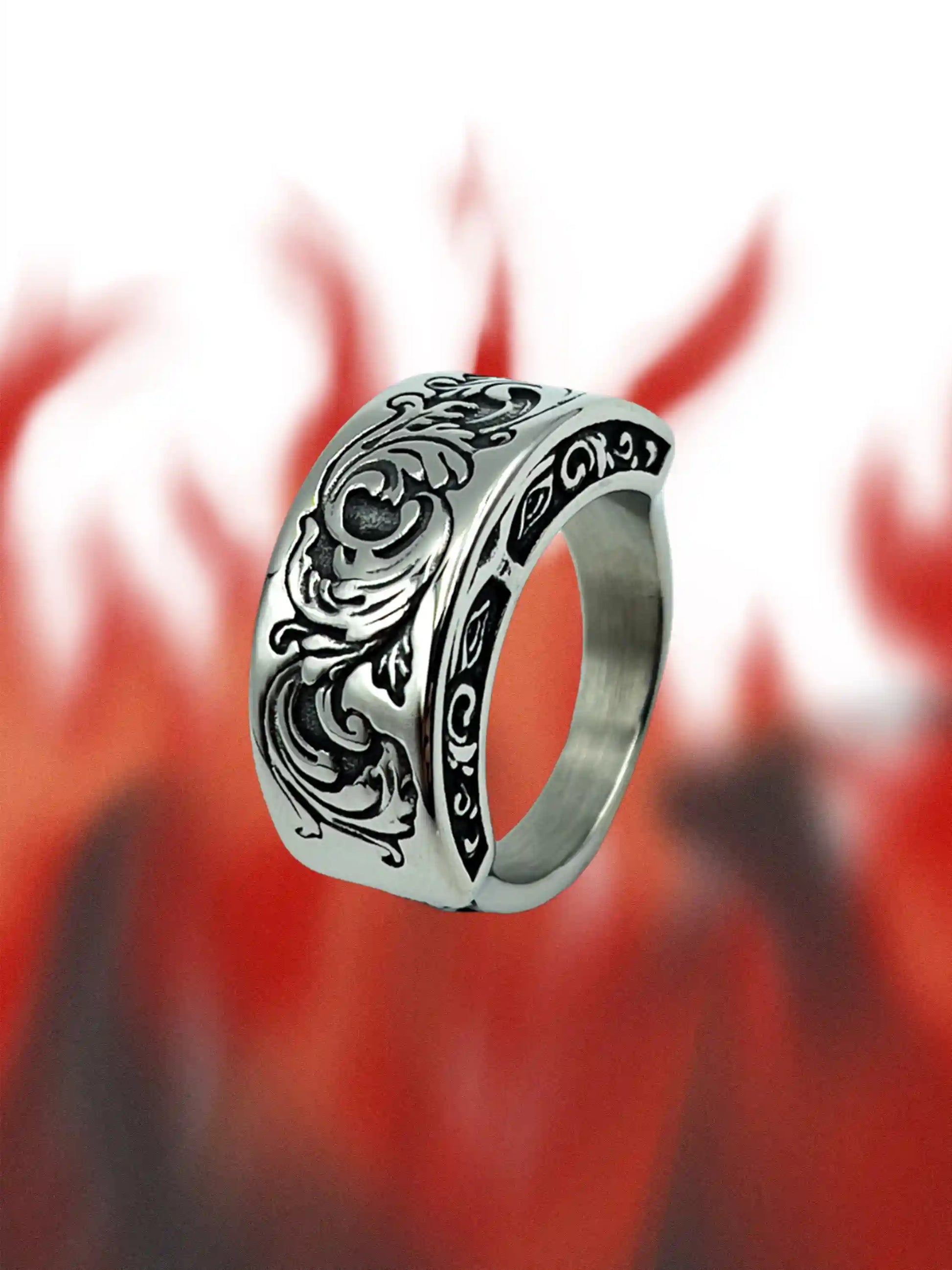 Vintage Carved Ring