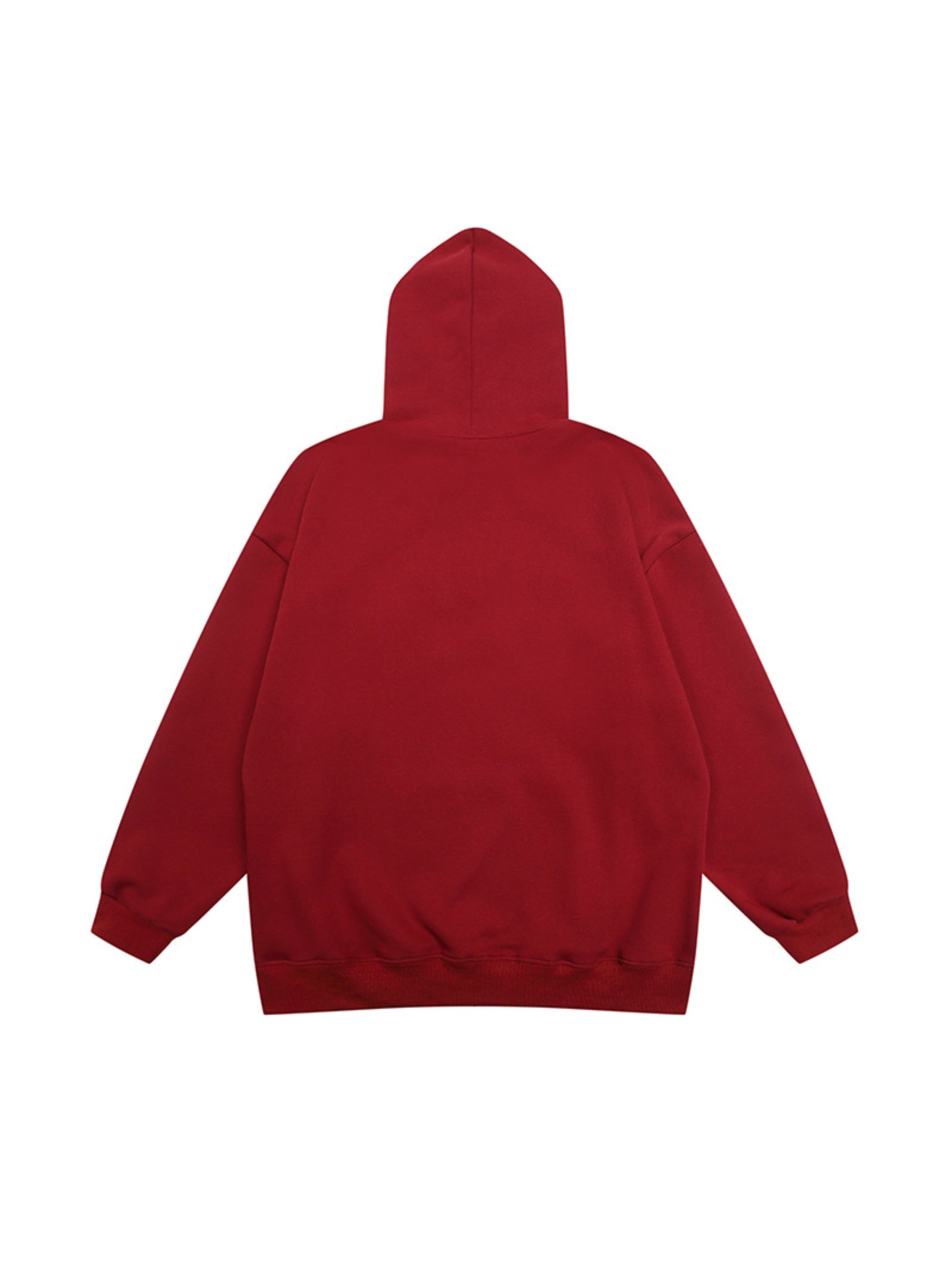 Vintage Letters Towel Embroidery Hoodie