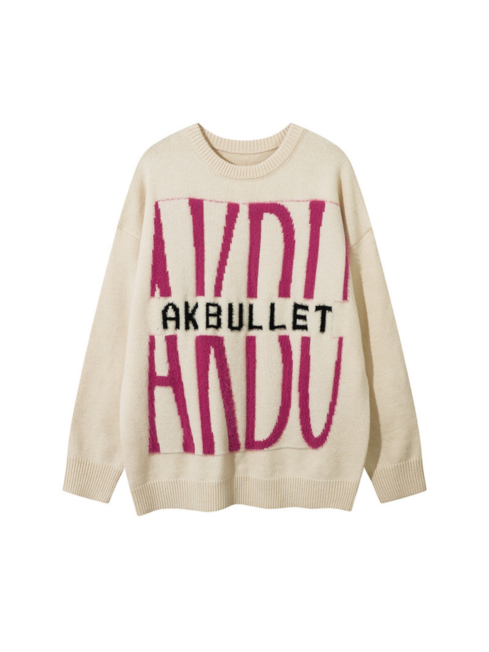 High Street Hiphop Letter Sweater