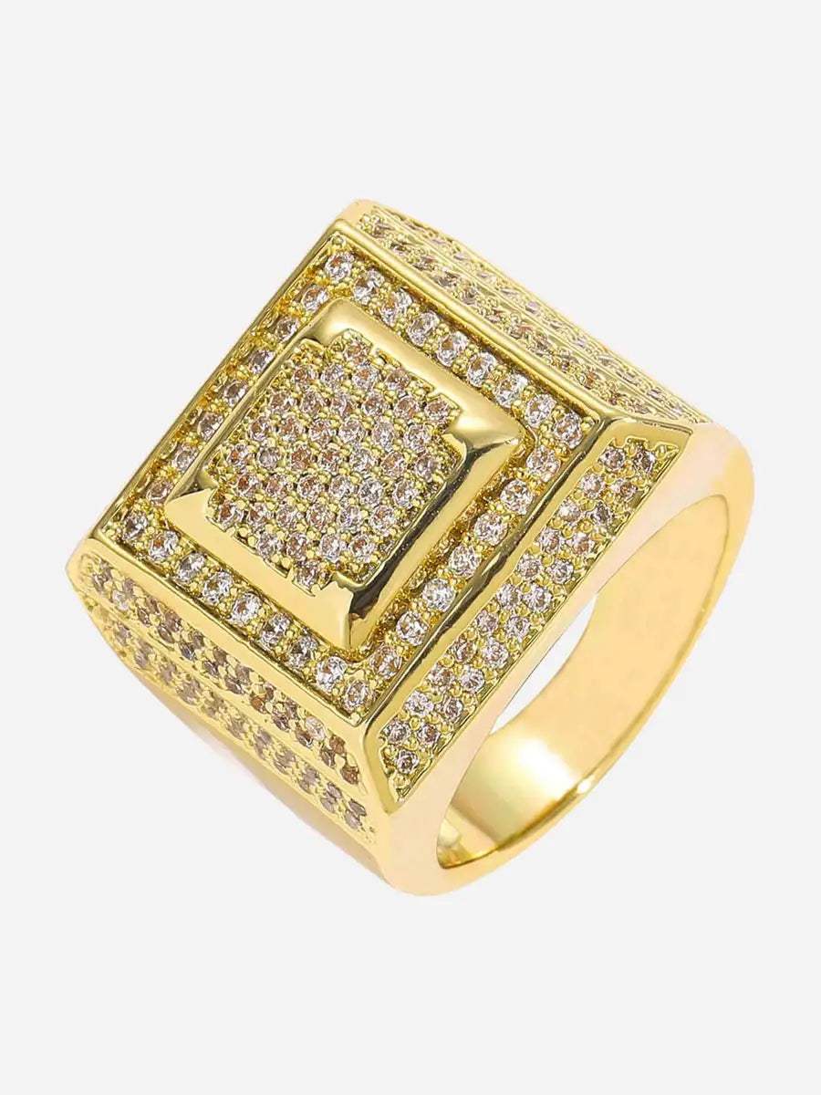 Disguisen Hip Hop Zirconia Ring