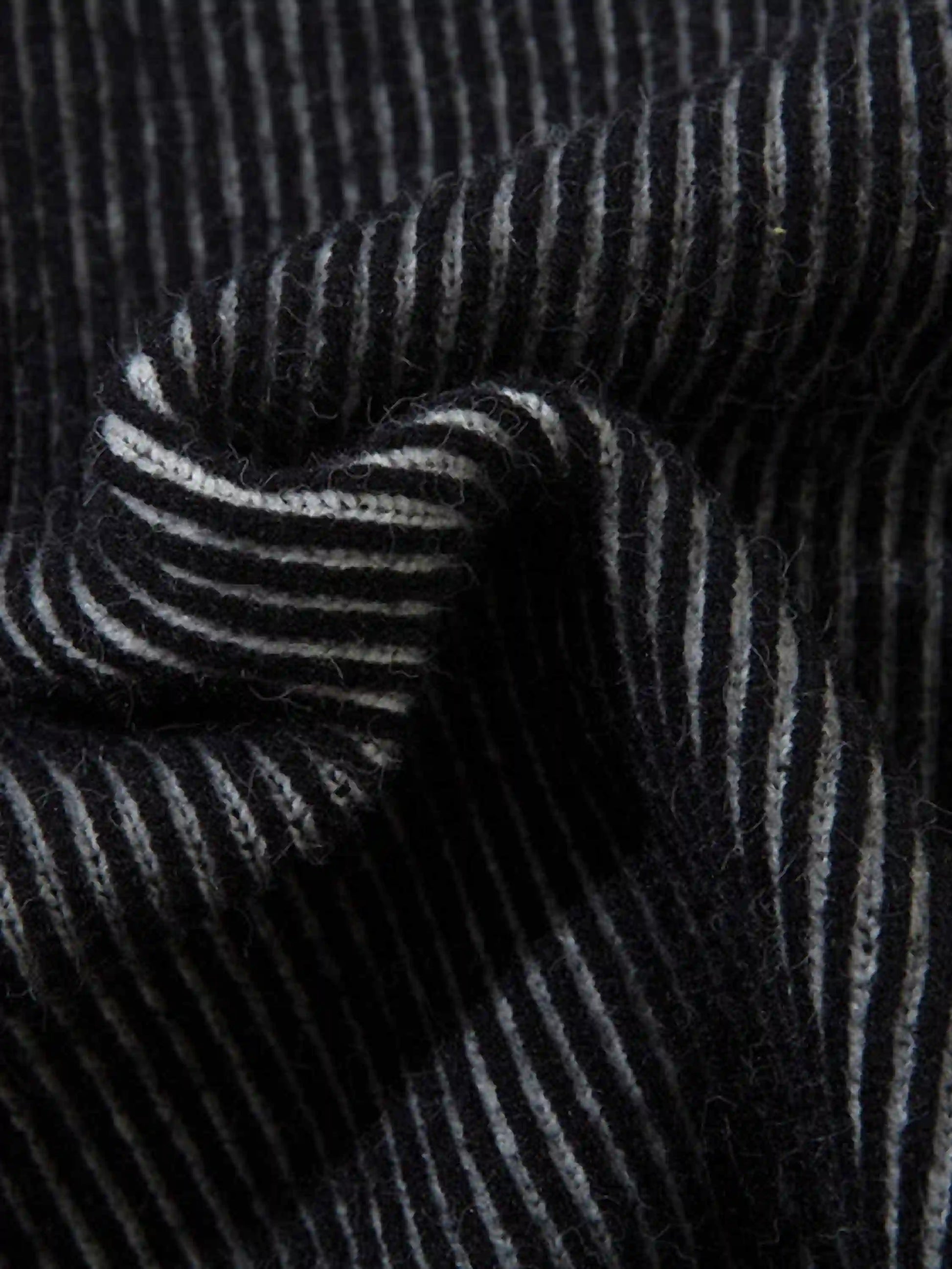 Disguisen Jacquard Half Turtleneck Knitted Sweater