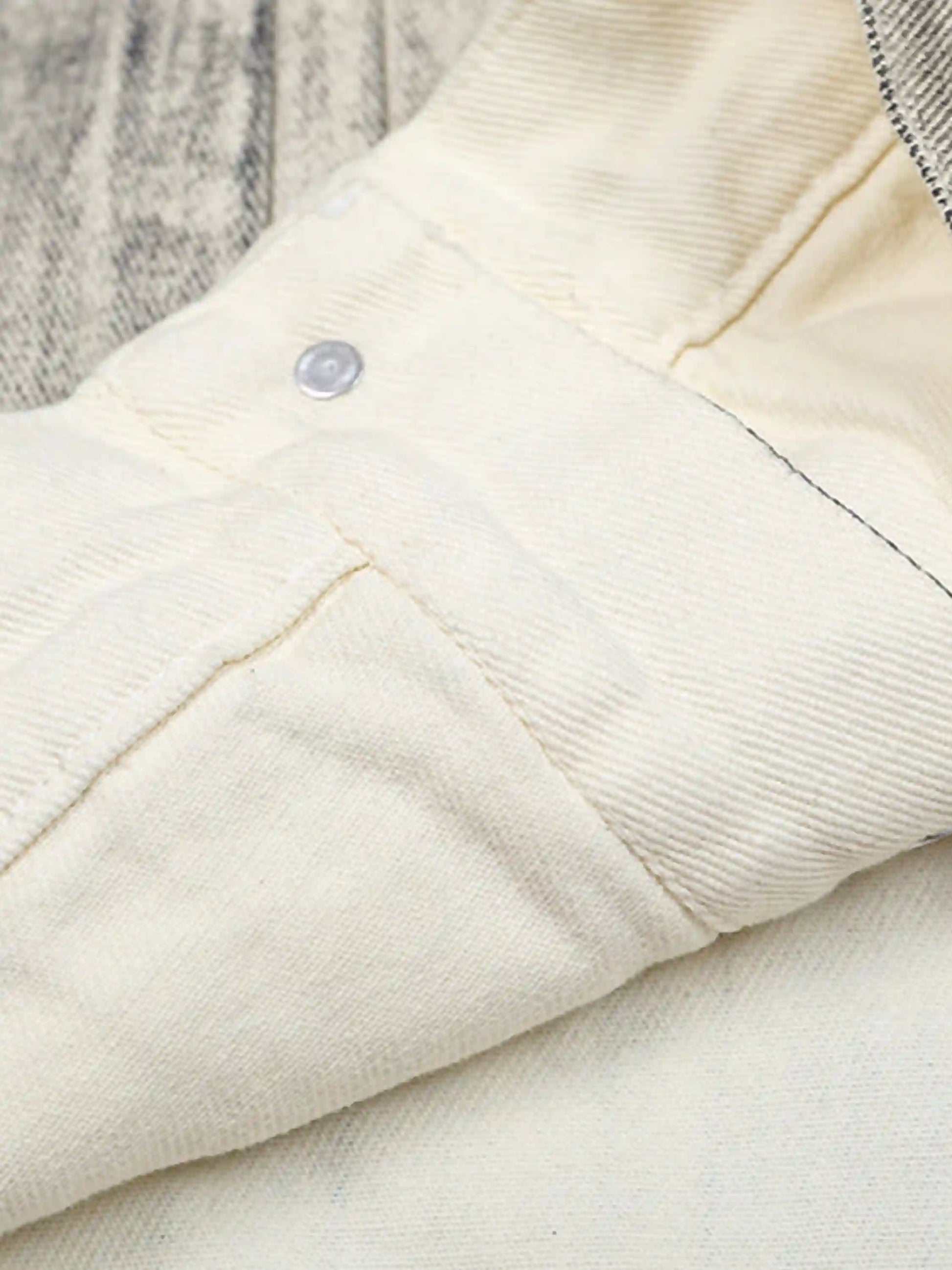 Distressed Painted Denim Jacket