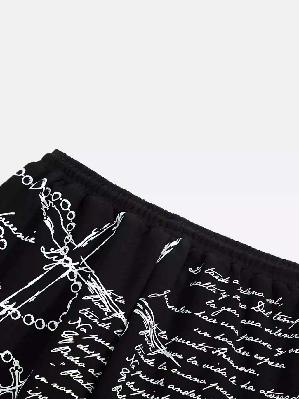 Disguisen Hip-Hop Street Print Casual Pants