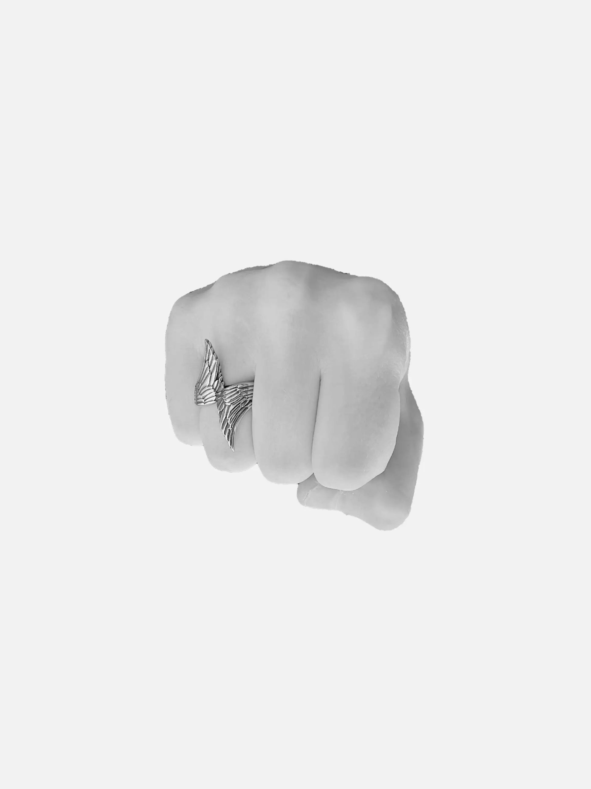 Vintage Angel Wings Ring