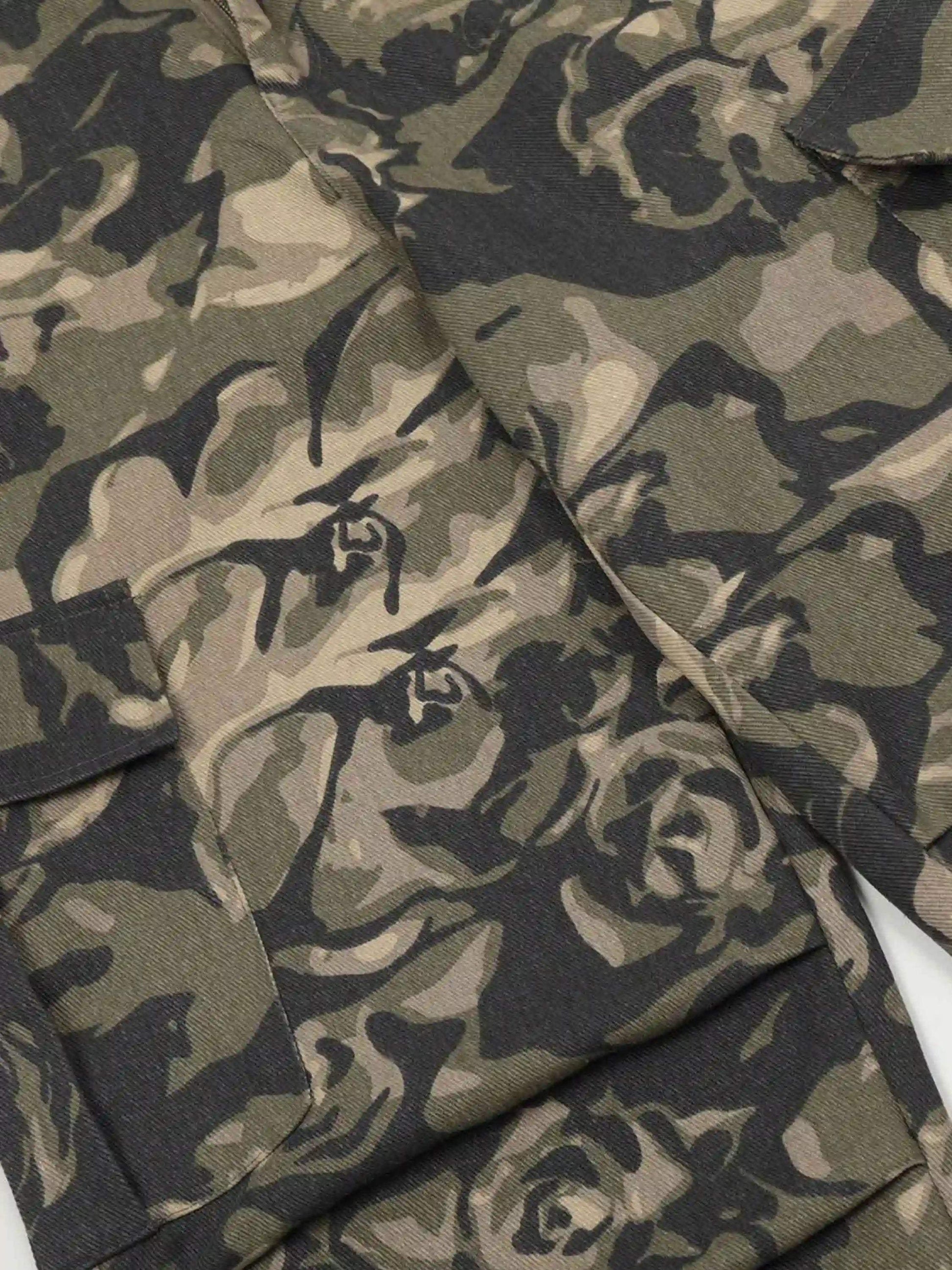 Disguisen Camouflage Multi-Pocket Work Pants