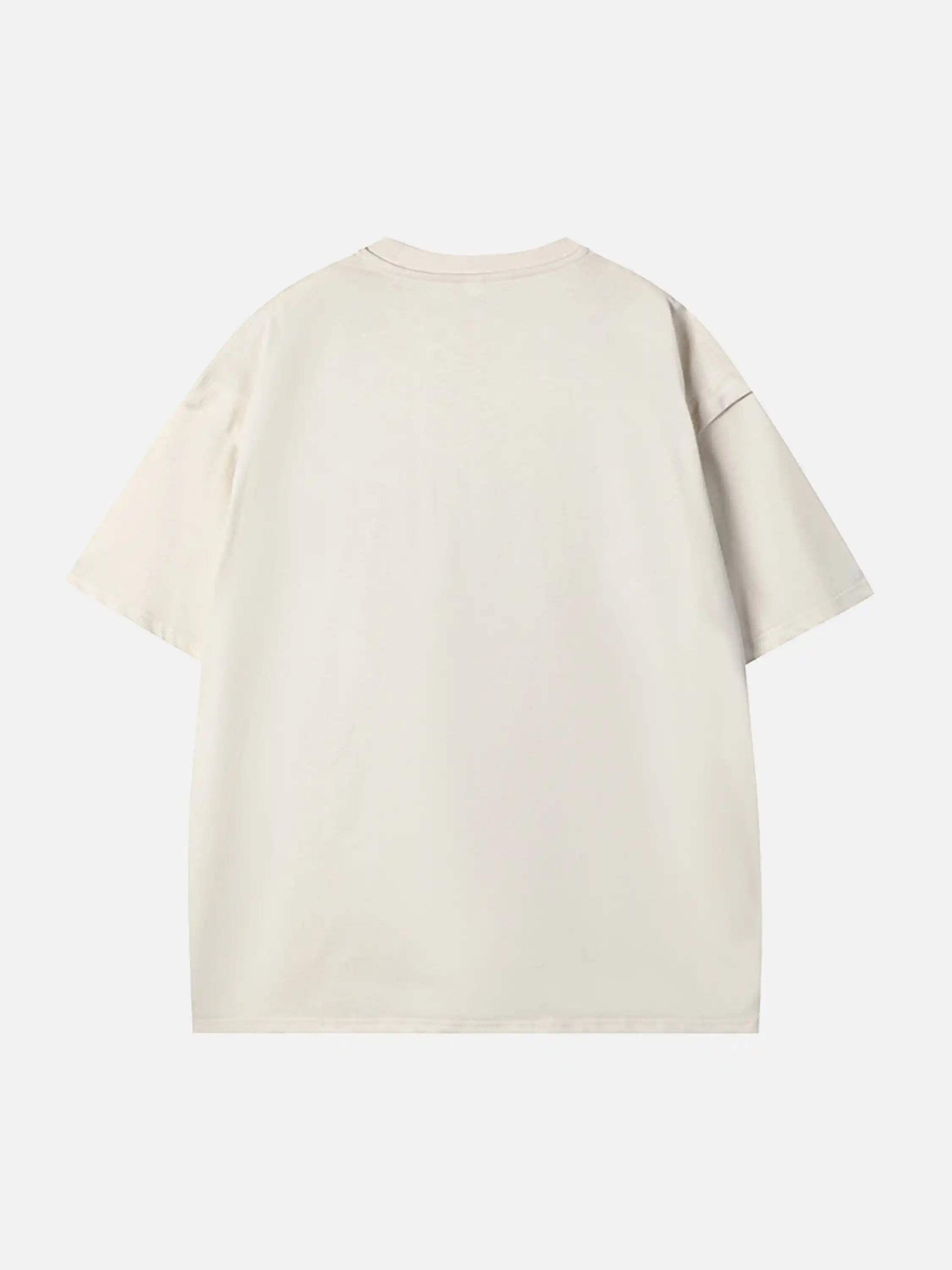 Disguisen High Street Letter Print T-Shirt