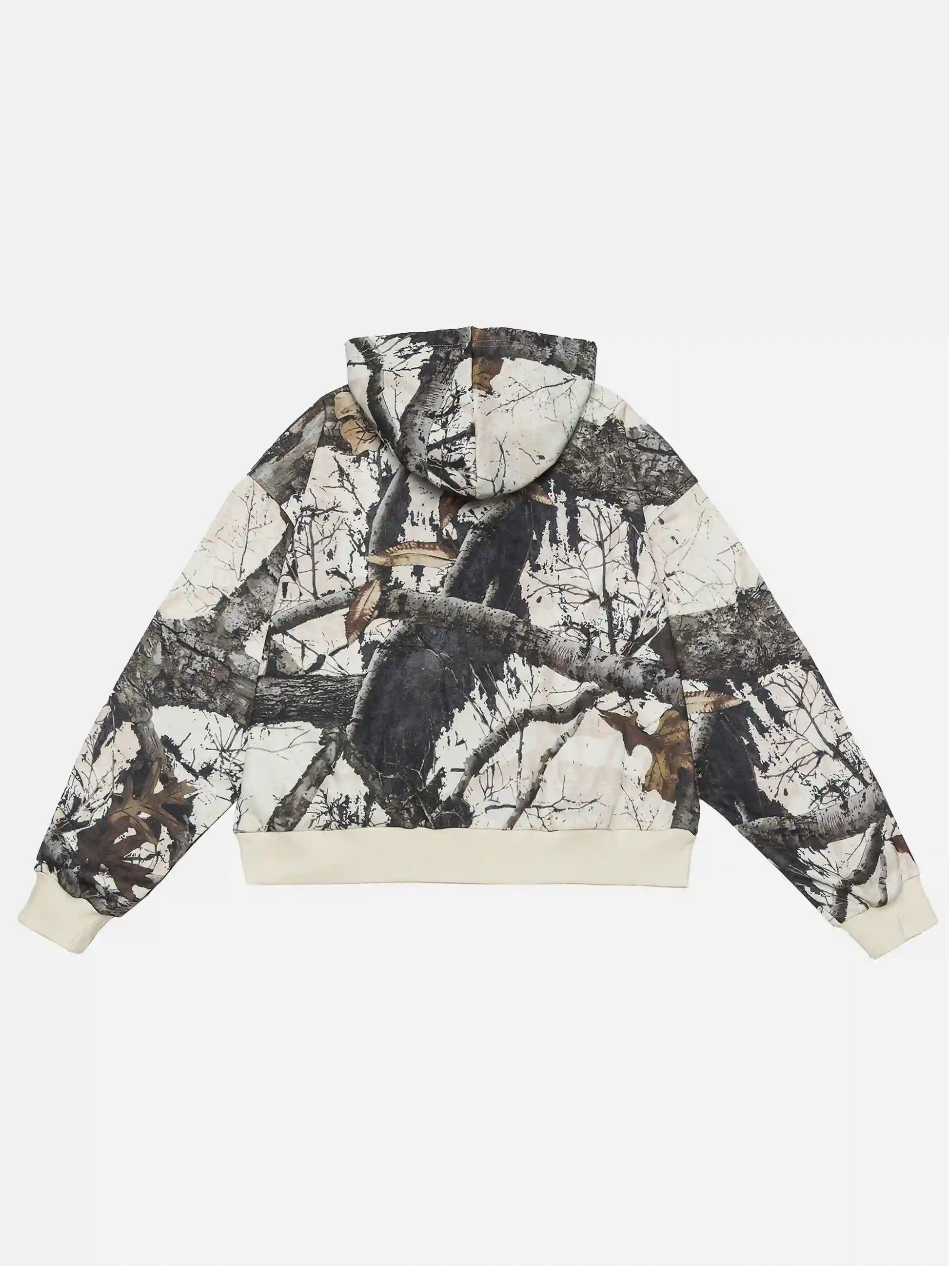 Disguisen Street Branch Camouflage Cardigan Hoodie