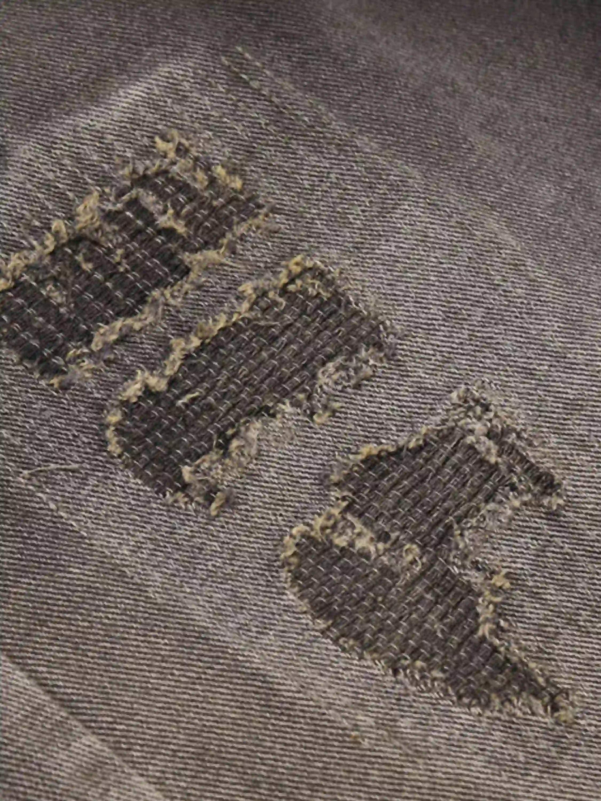 Disguisen Vintage Distressed Denim Gradient Shorts