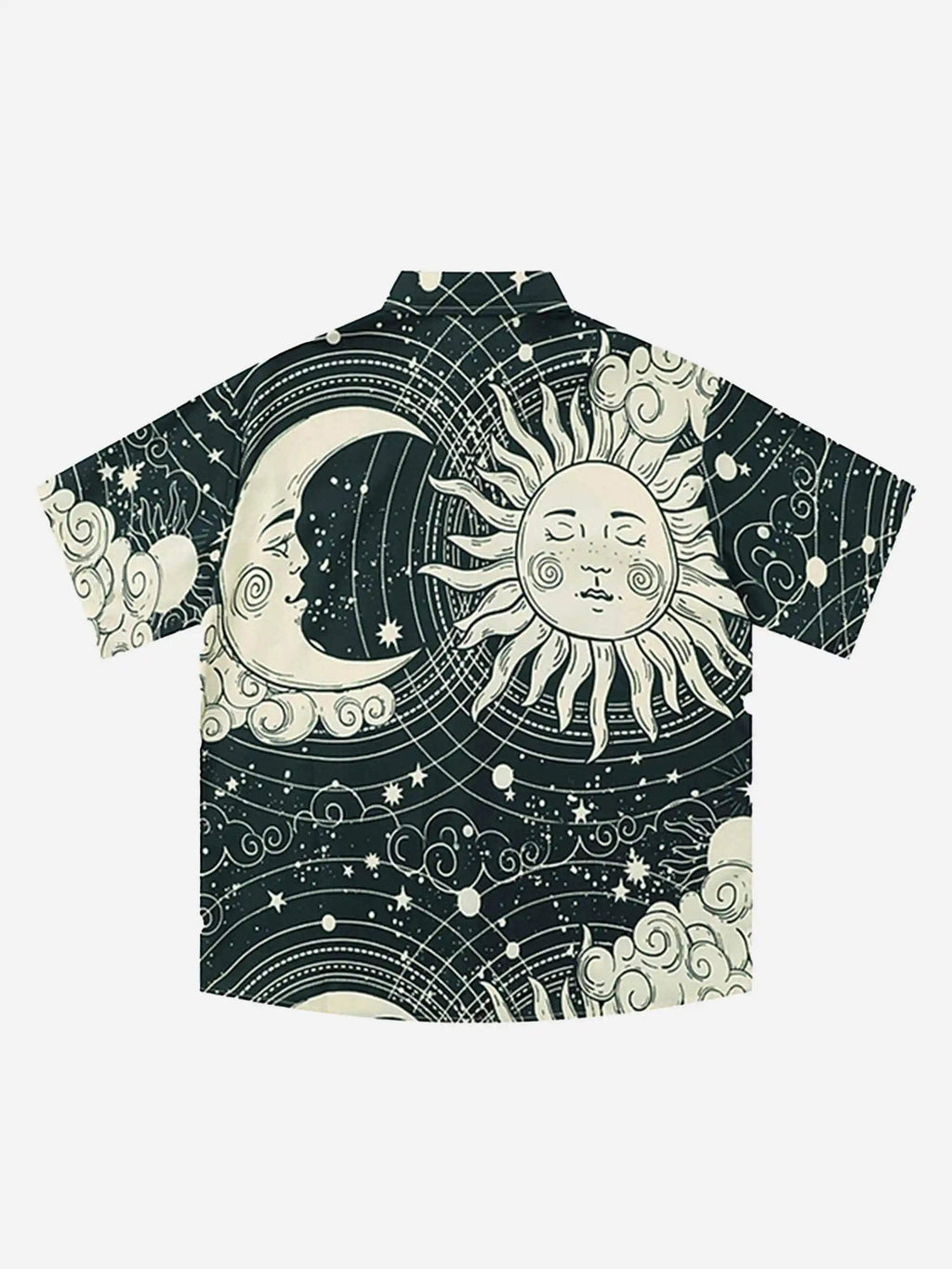 Disguisen Retro Oversize Casual Beach Shirt