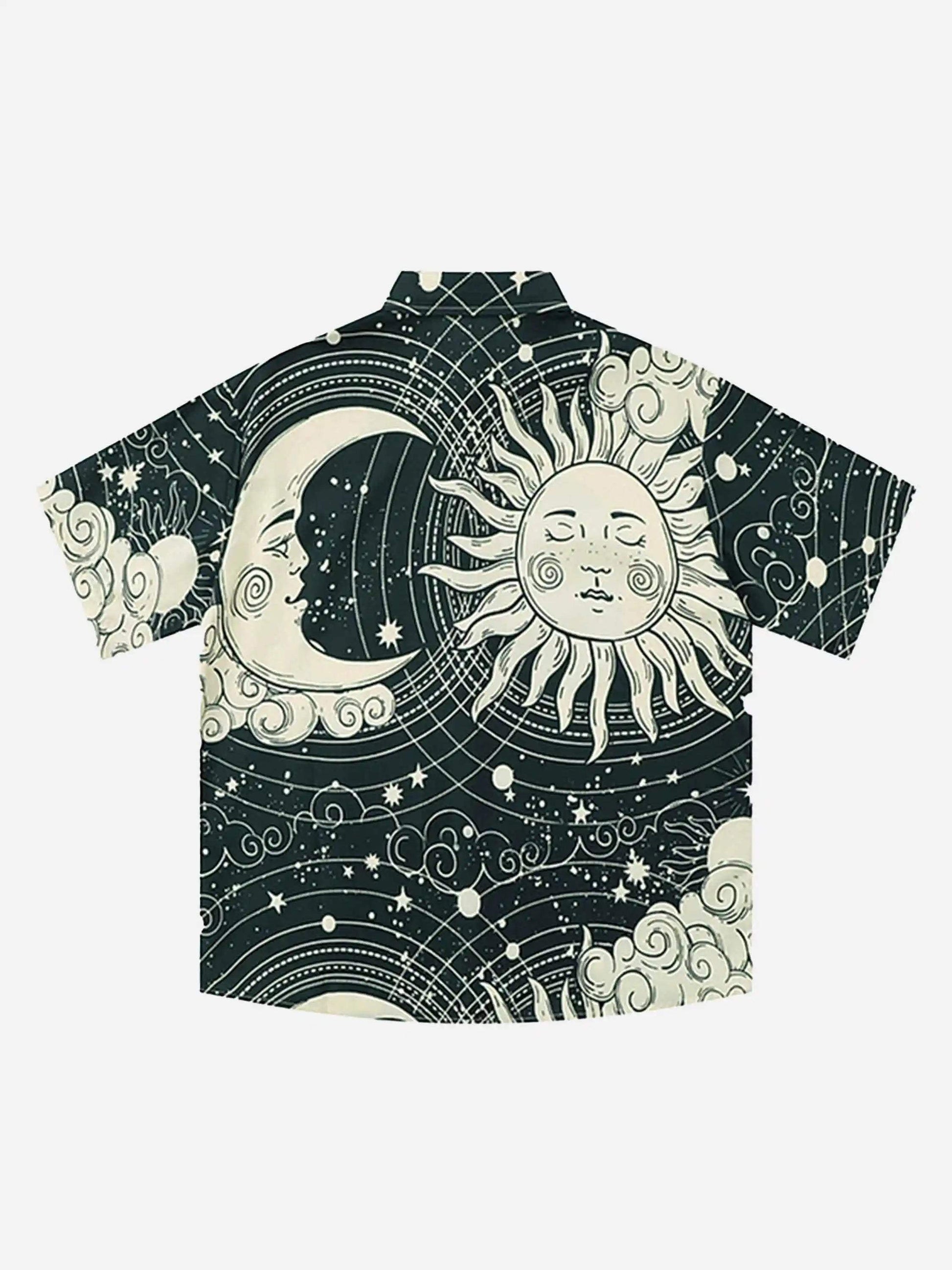 Disguisen Retro Oversize Casual Beach Shirt