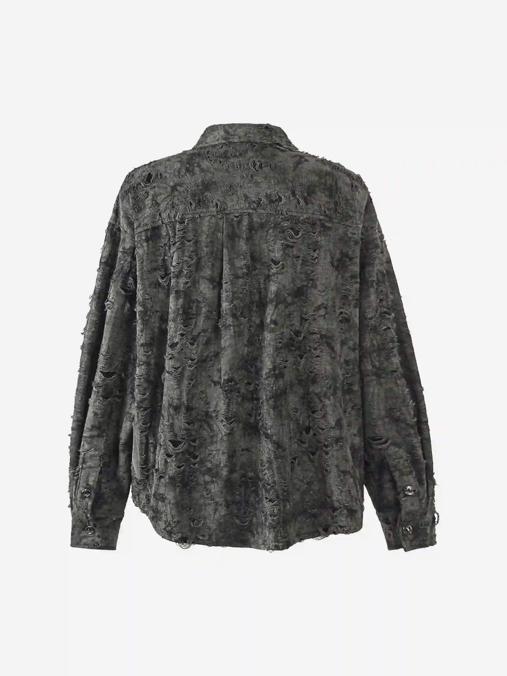 Disguisen American Style Dark Style Long Sleeve Shirt