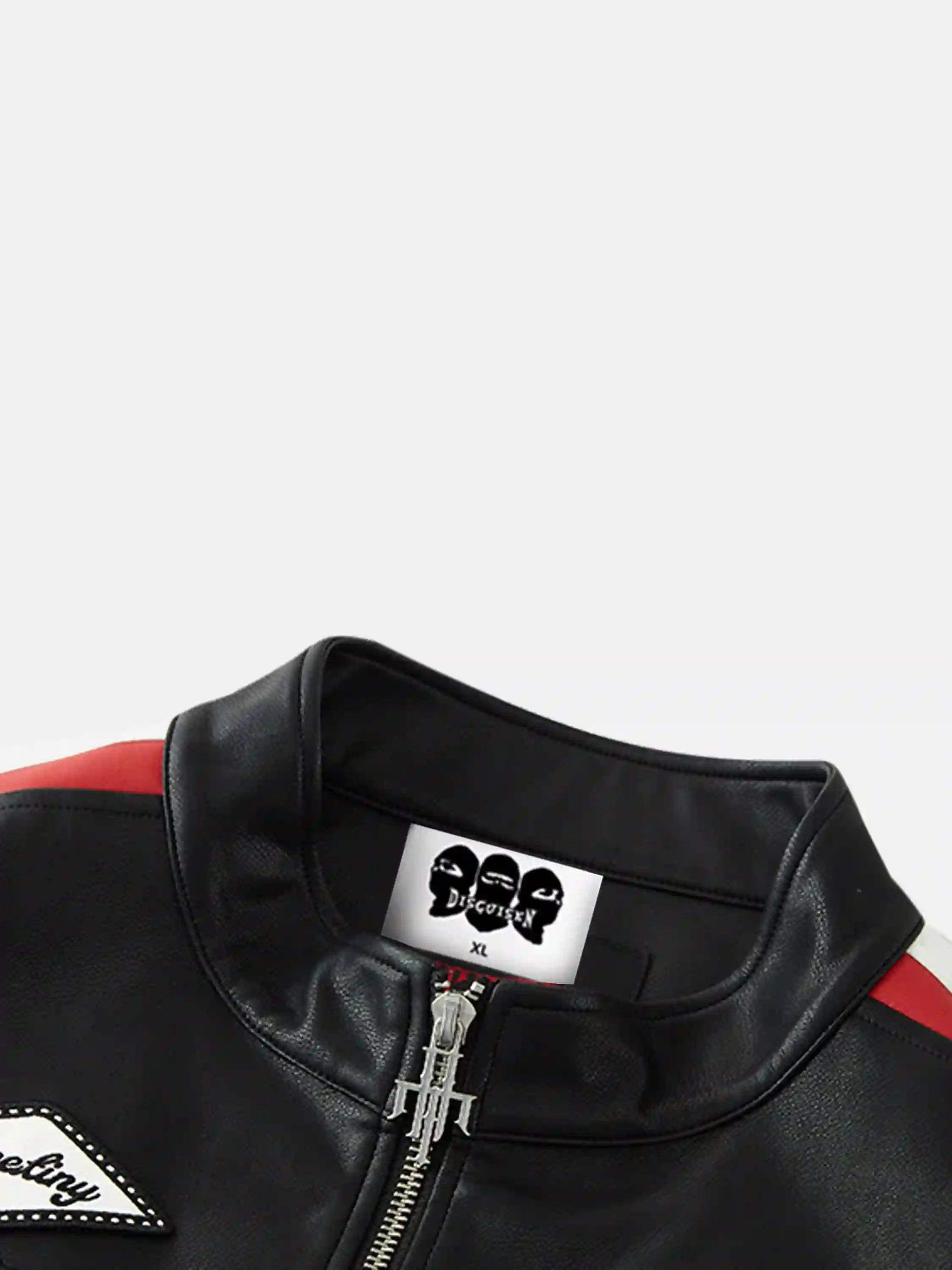 Disguisen American Hip-Hop Motorcycle Coach Jacket