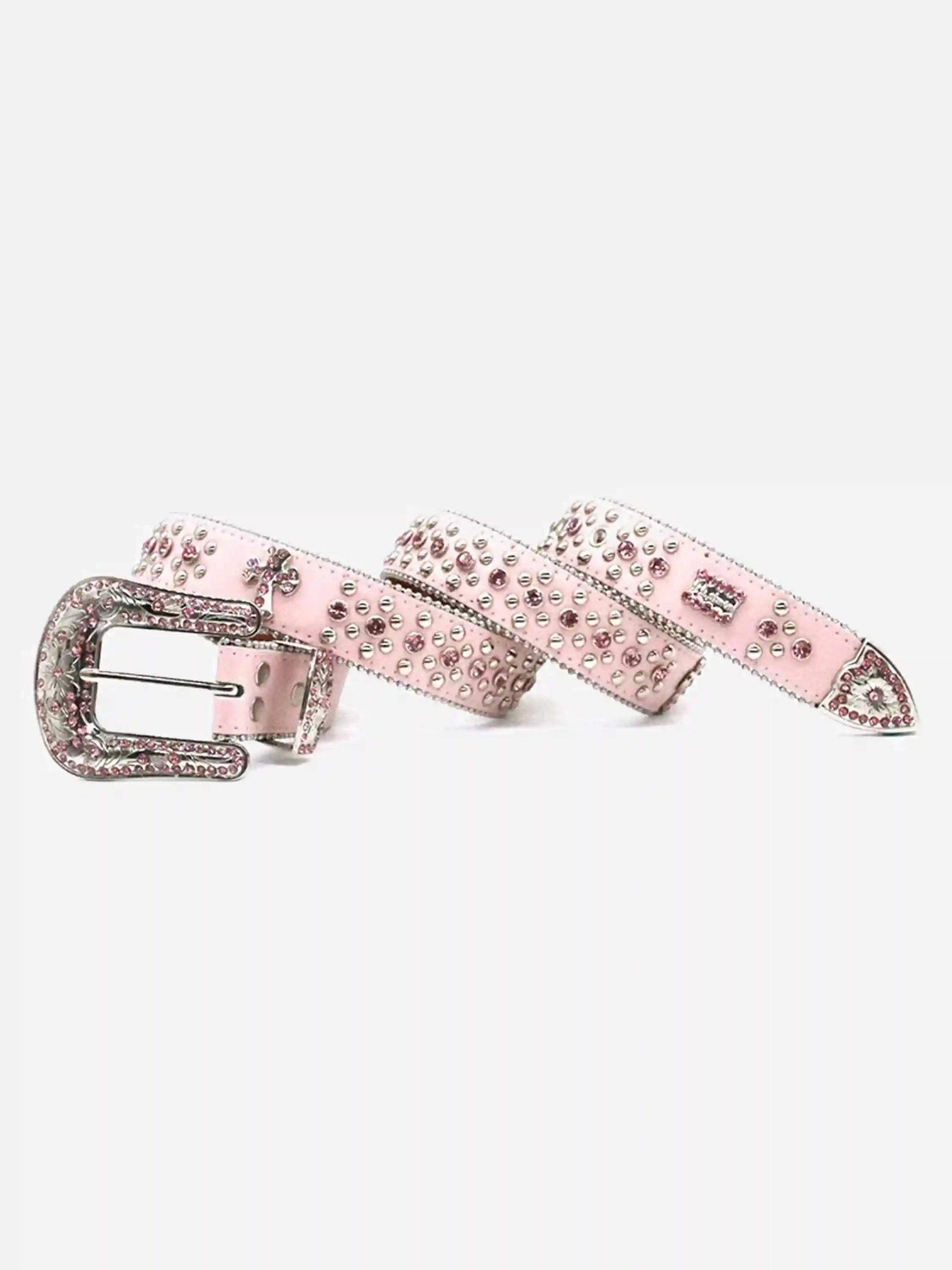 Disguisen Hip Hop Punk Feng Shui Diamond Belt