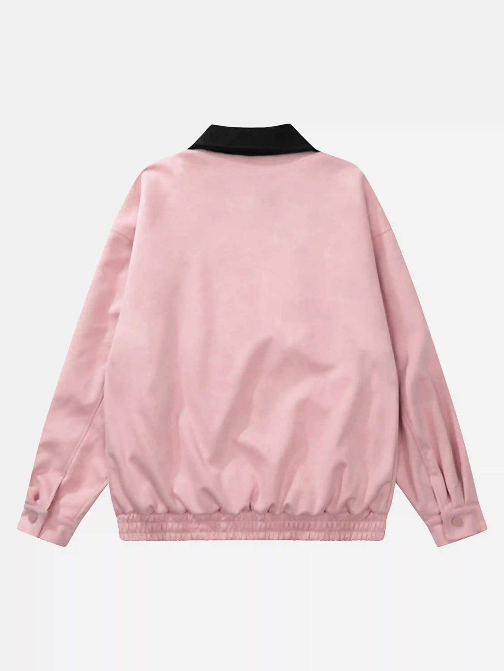Disguisen Hip Hop Star Embroidery Contrast Lapel Jacket