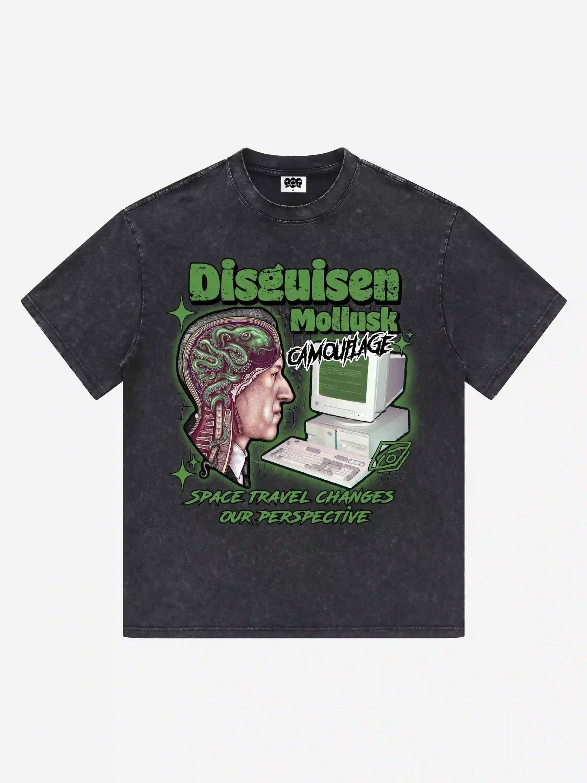 Disguisen Fun Portrait Loose T-Shirt