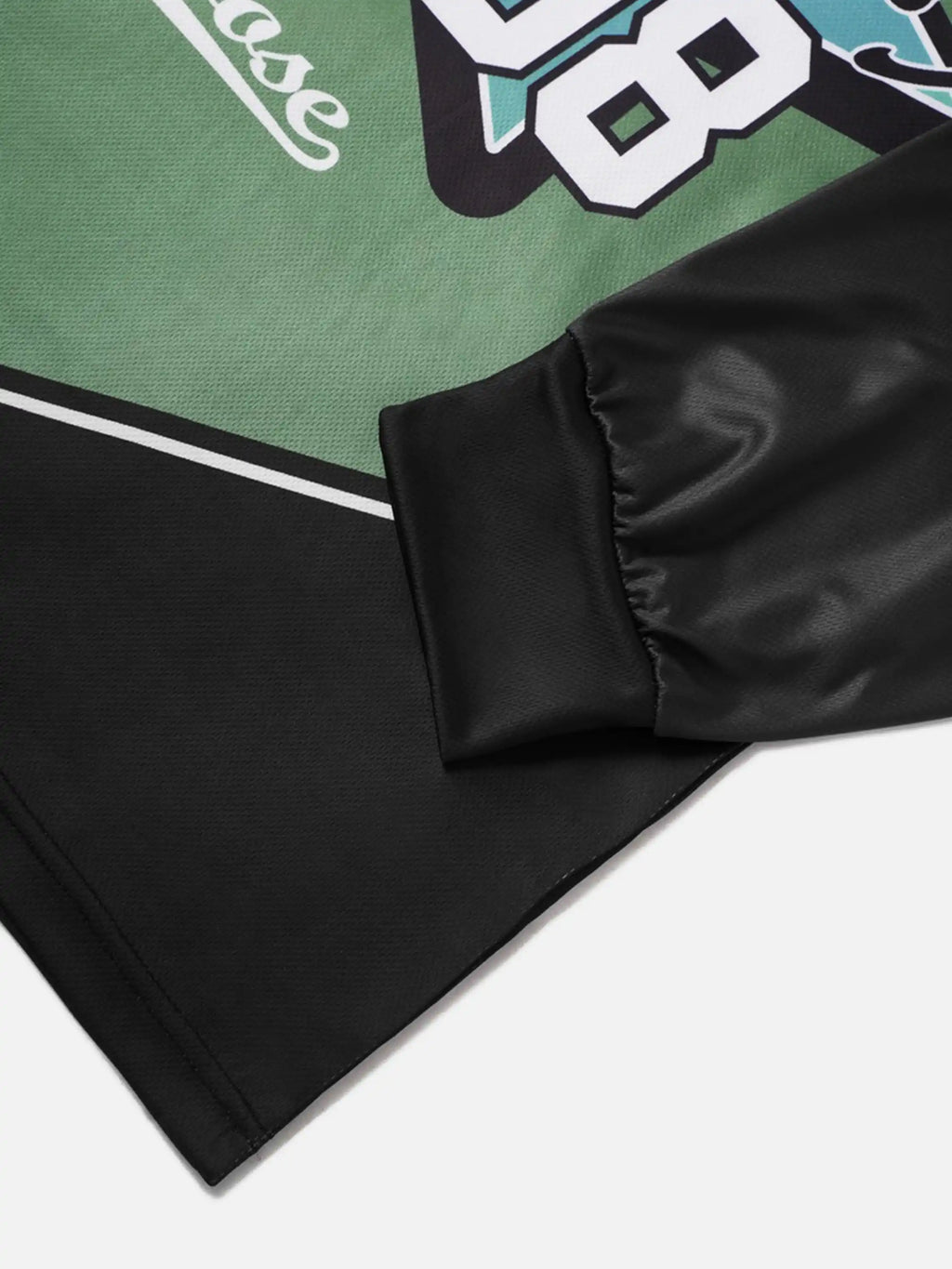 Sports Style Stitching Long-Sleeved T-Shirt