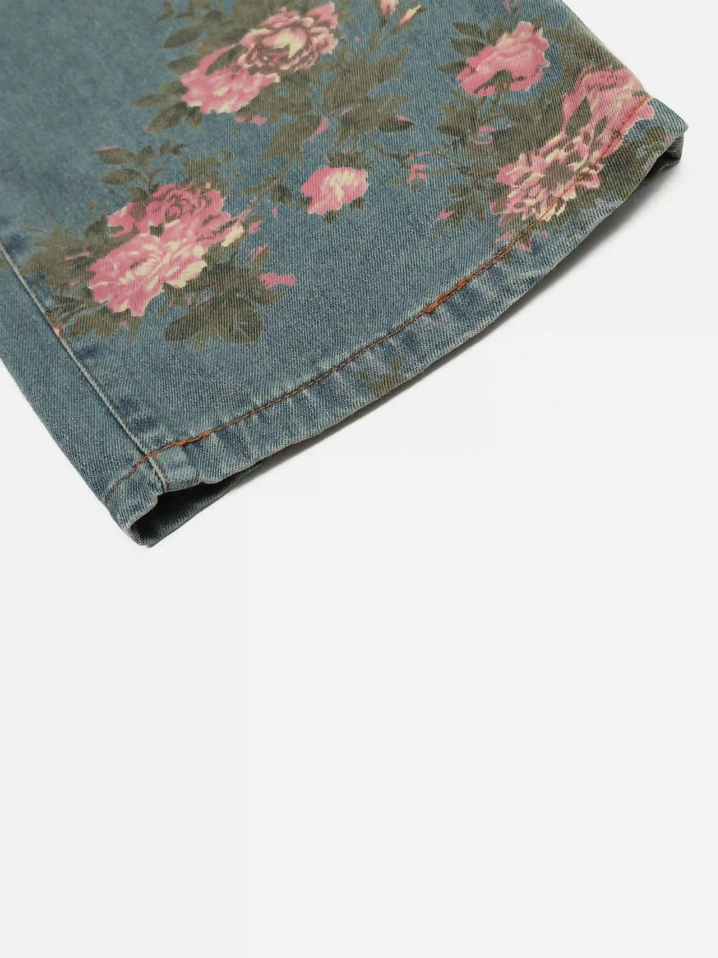 Disguisen American Hip-Hop Vintage Rose Jeans
