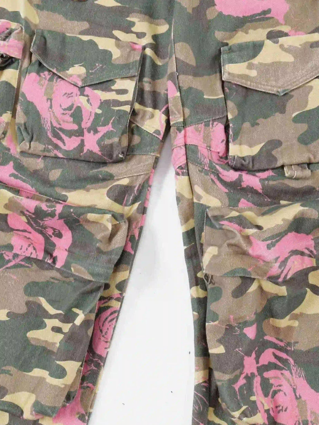 Disguisen Hip-Hop Camouflage Cargo Pants with Multi-Pockets