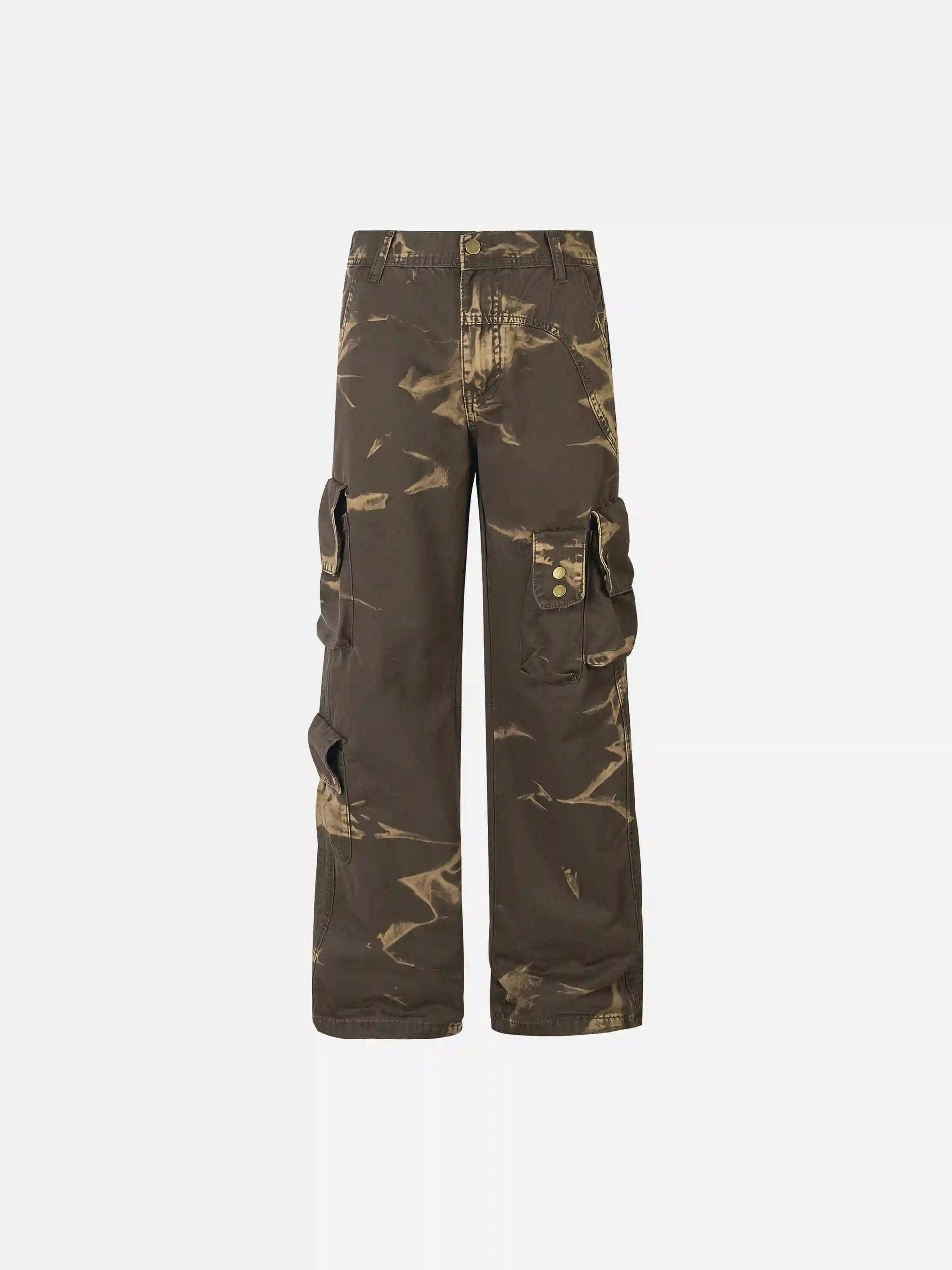 Disguisen American Retro Camouflage Work Trousers