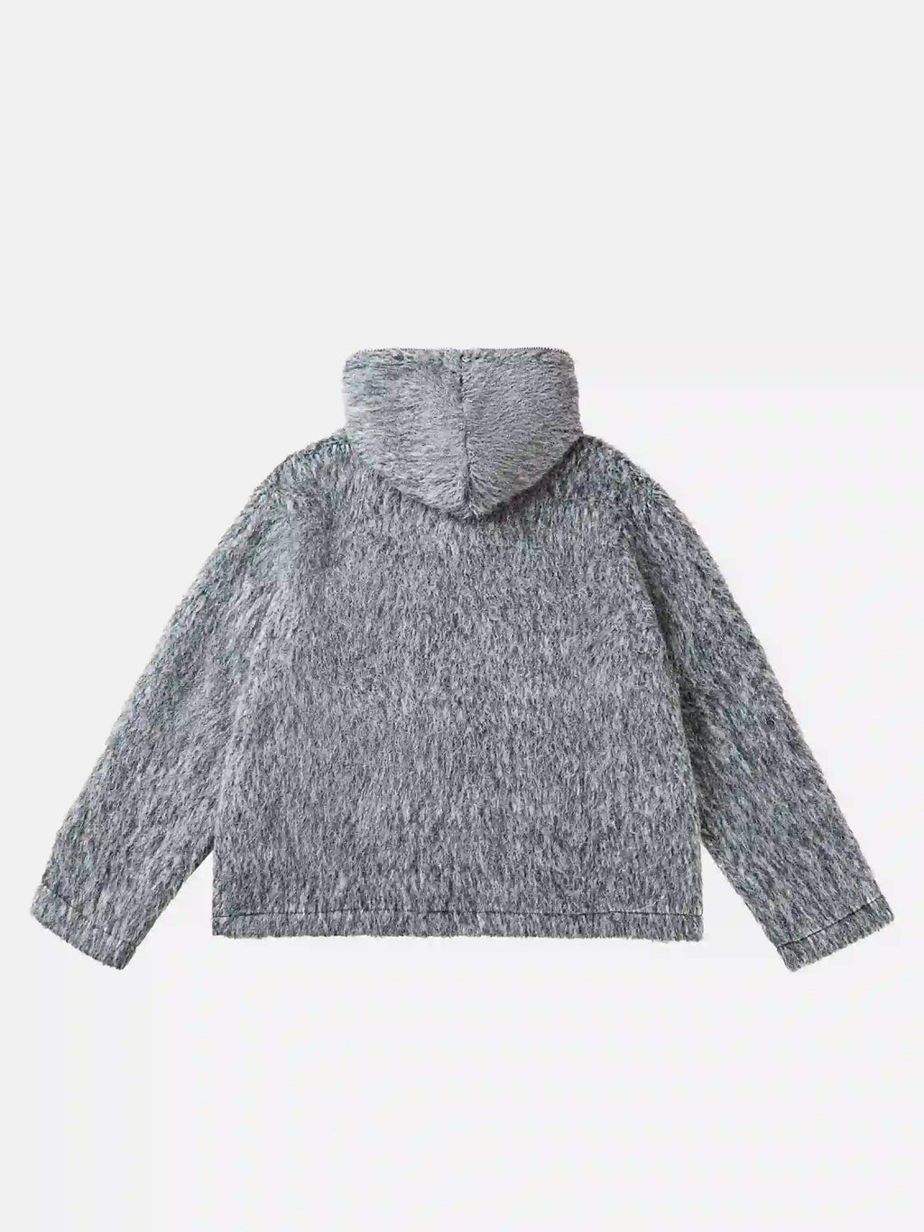 Disguisen American Street Trend Mohair Zipper Coat