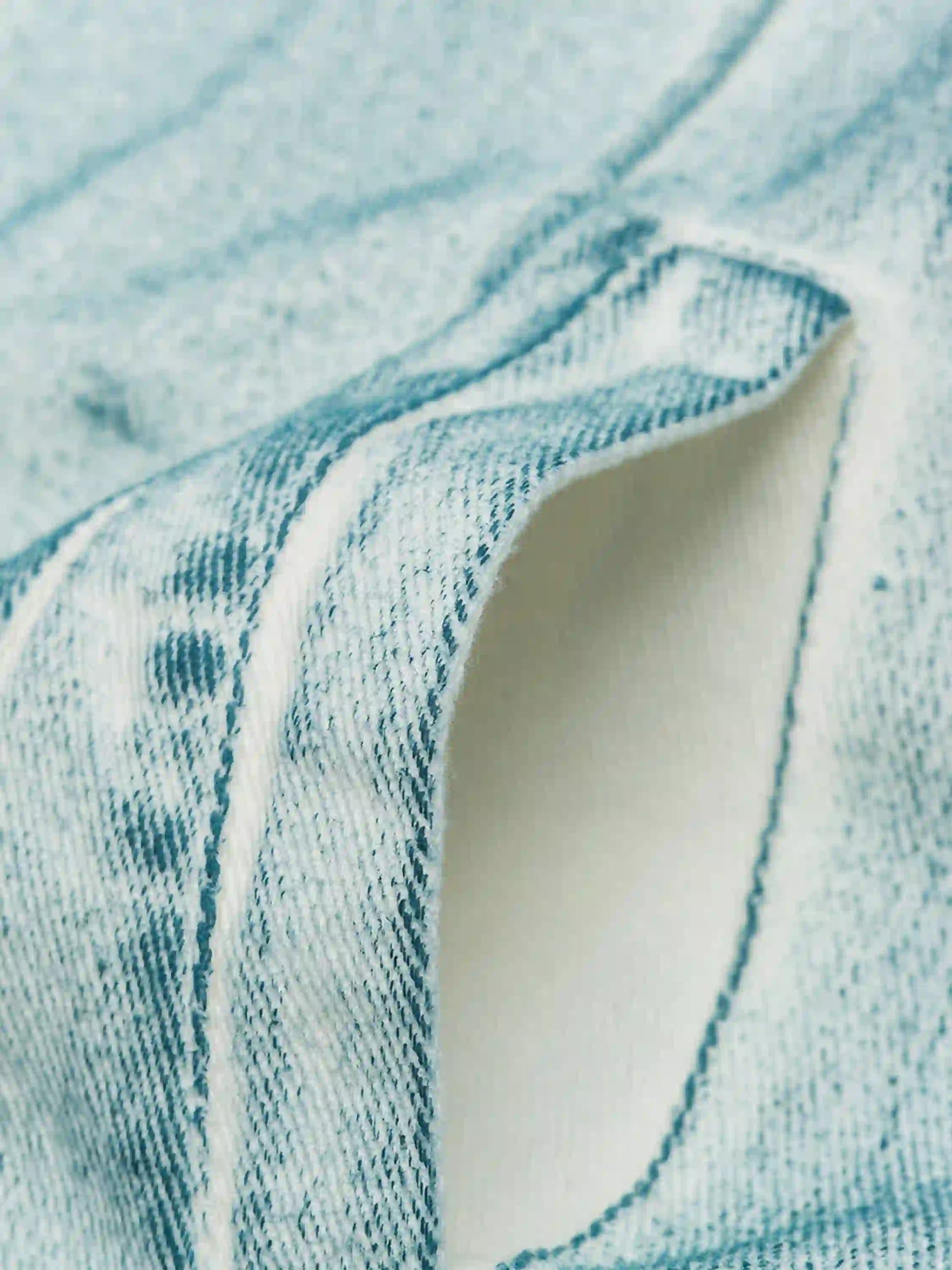 Disguisen American Style Dirty Dyed Colored Denim Jacket