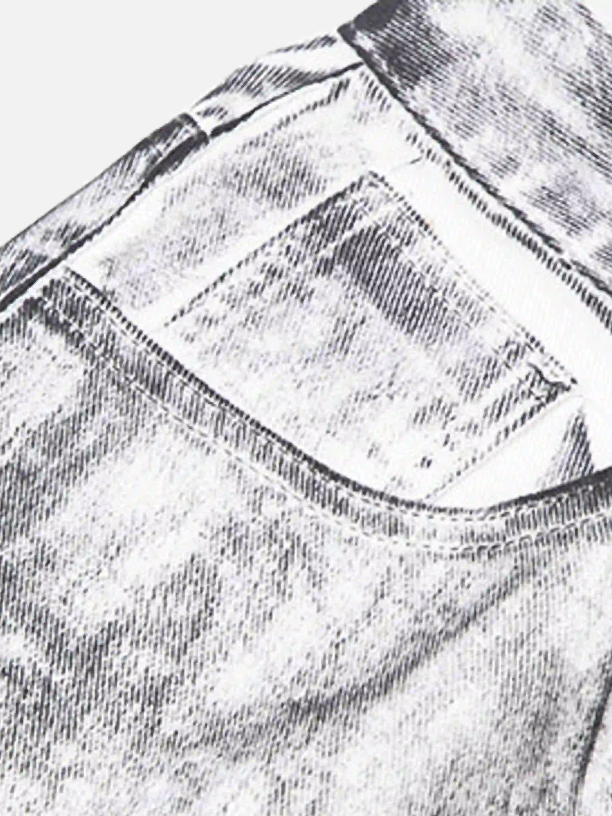 Painted Dirty Jeans