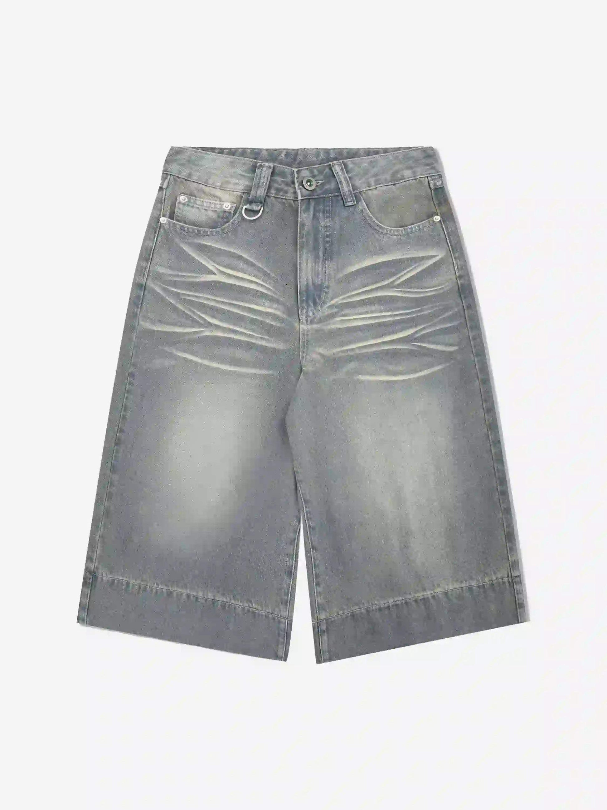 Disguisen American Retro Cropped Denim Jorts