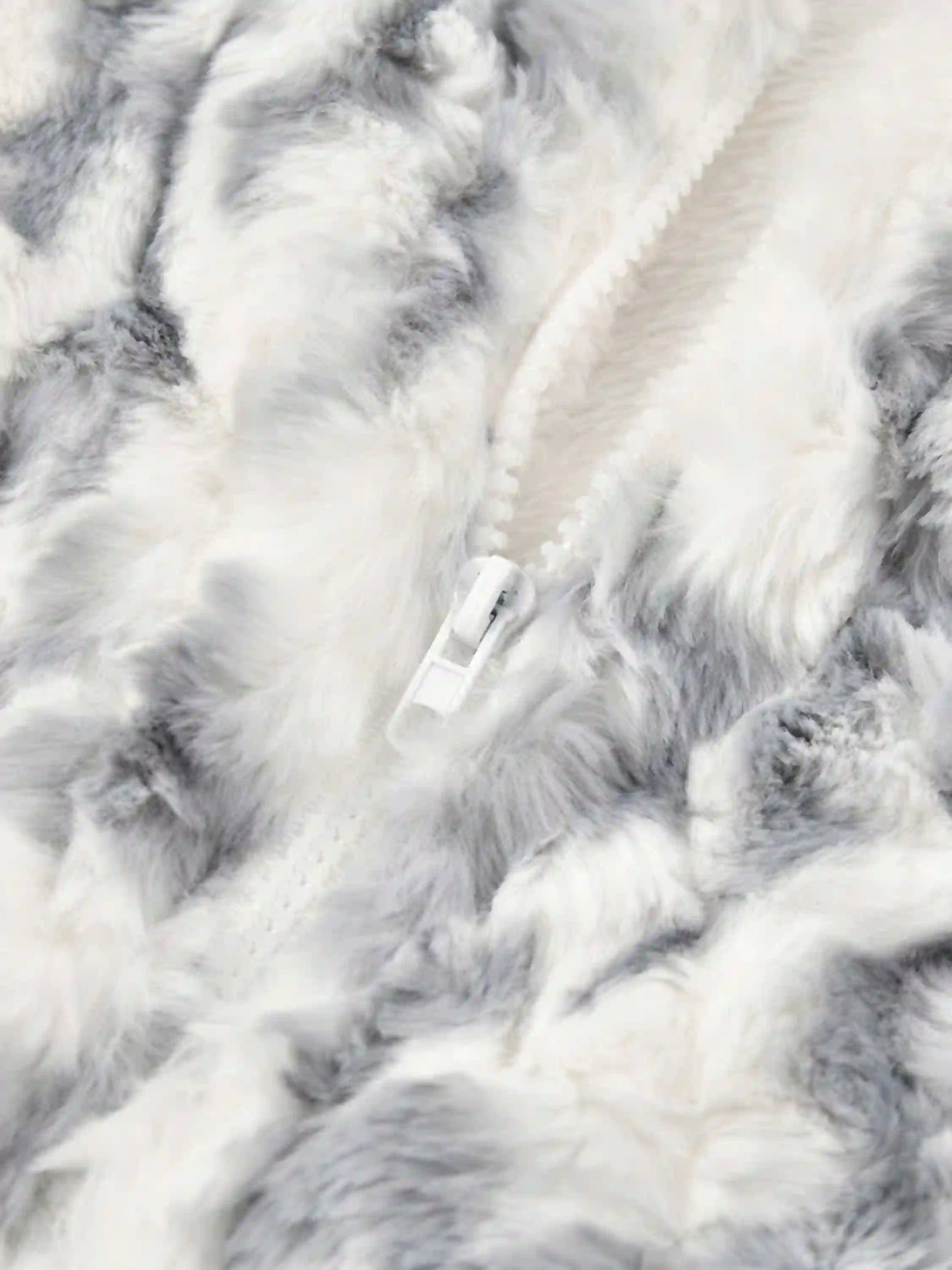 Disguisen Tie-dye Gradient Stand Collar Coat