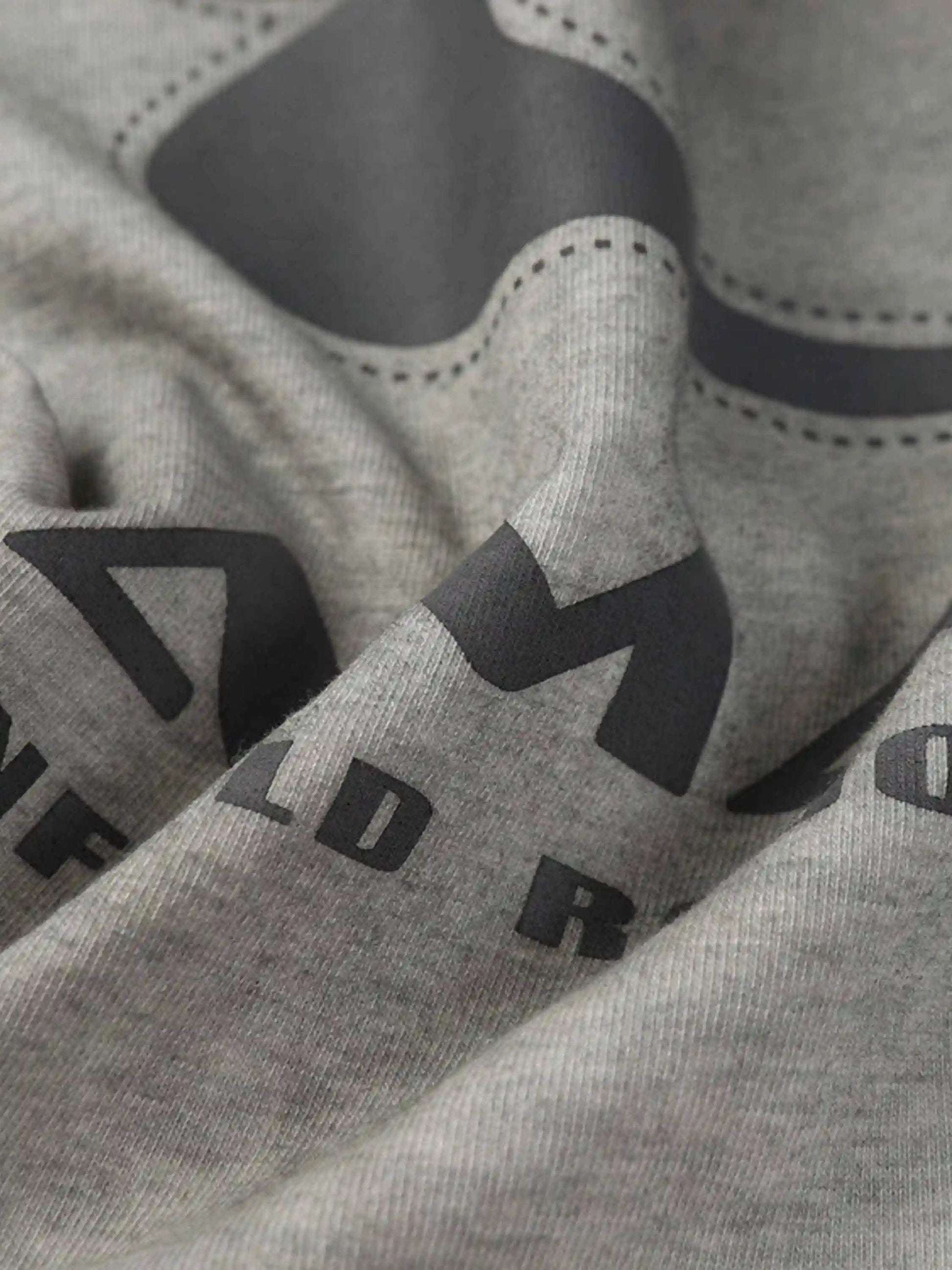 Disguisen Retro Lines Dirty Hip-Hop Long-Sleeved T-Shirt