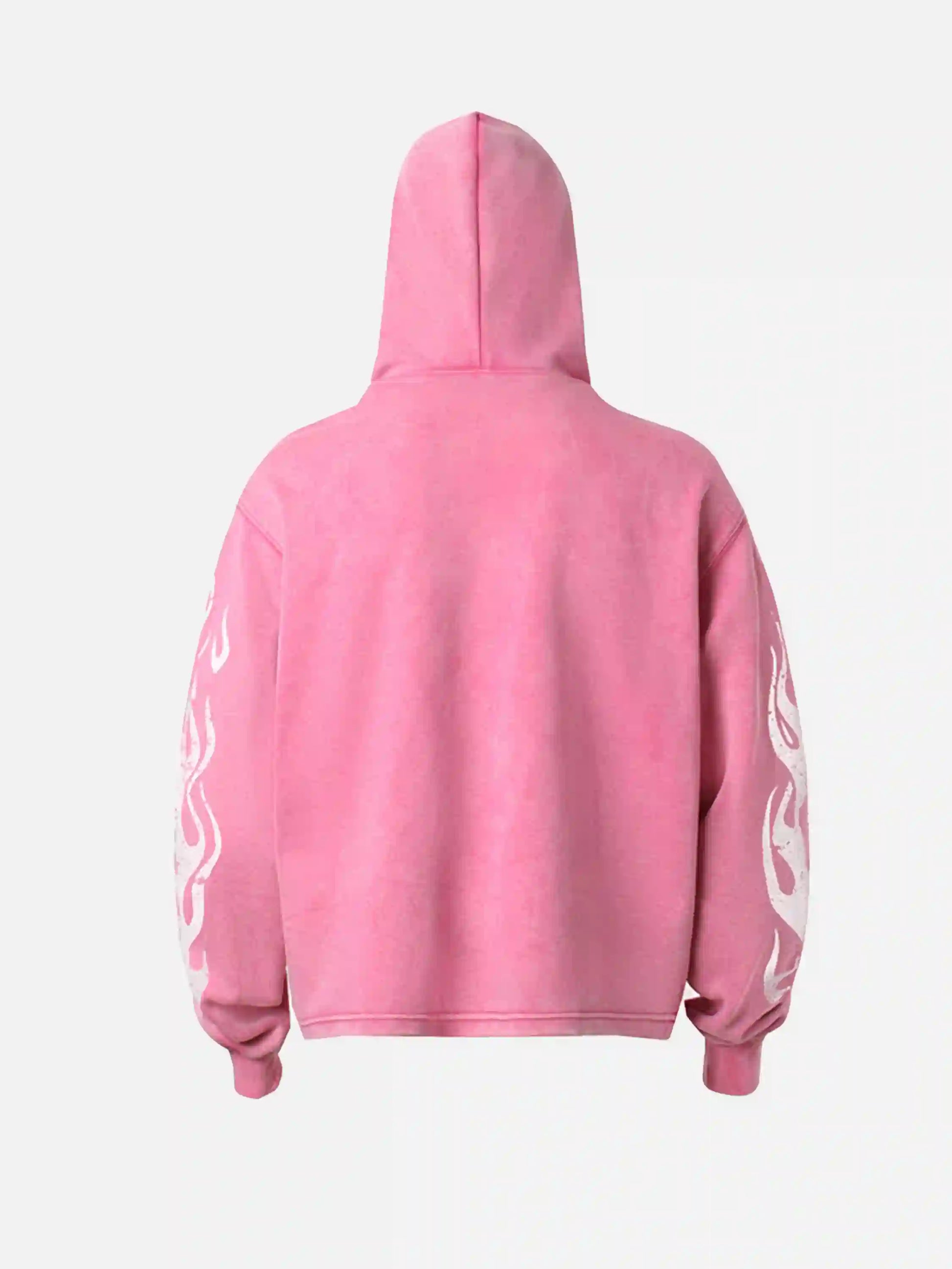 Disguisen Vintage Washed Letter Print Hoodie