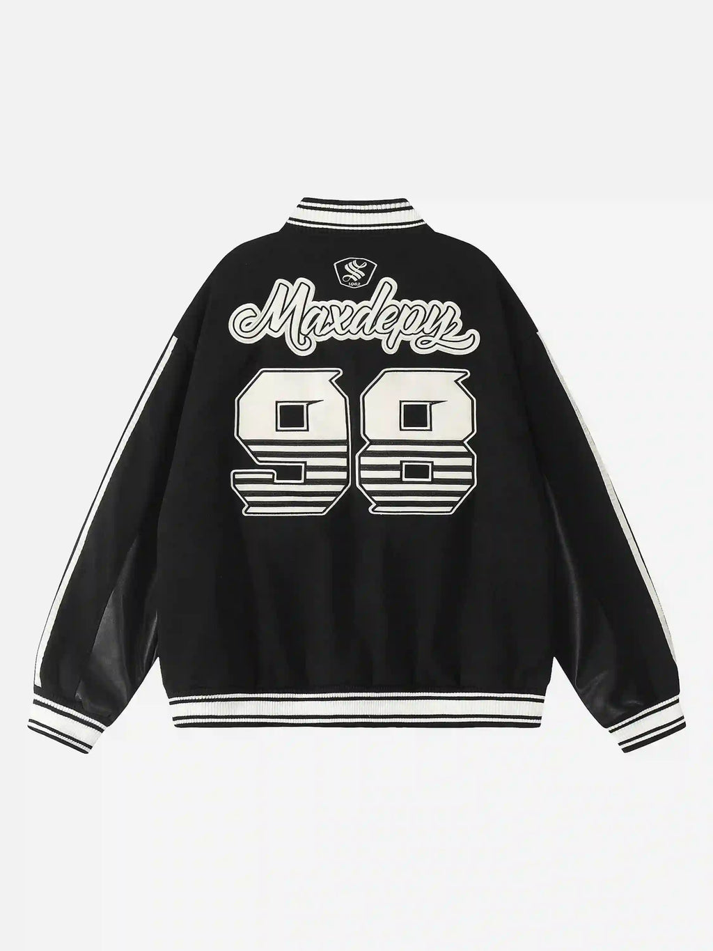 Disguisen Number 98 Embroidered Baseball Jacket