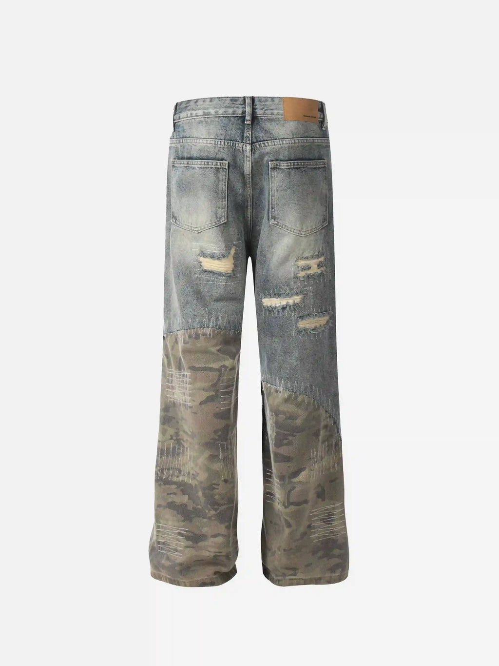 Disguisen Hip Hop Street Heavy Duty Ripped Jeans