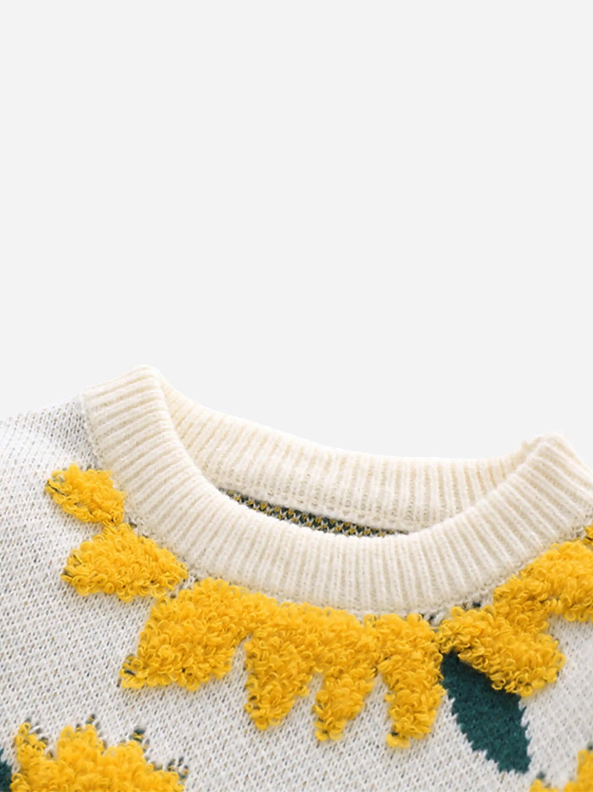 Disguisen Vintage Daisy Jacquard Sweater