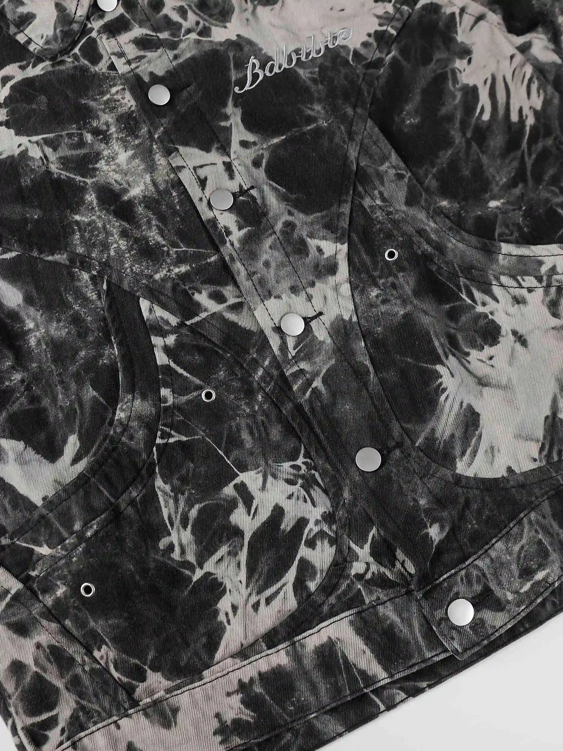 Disguisen Vinateg Tie-dye Denim Jacket