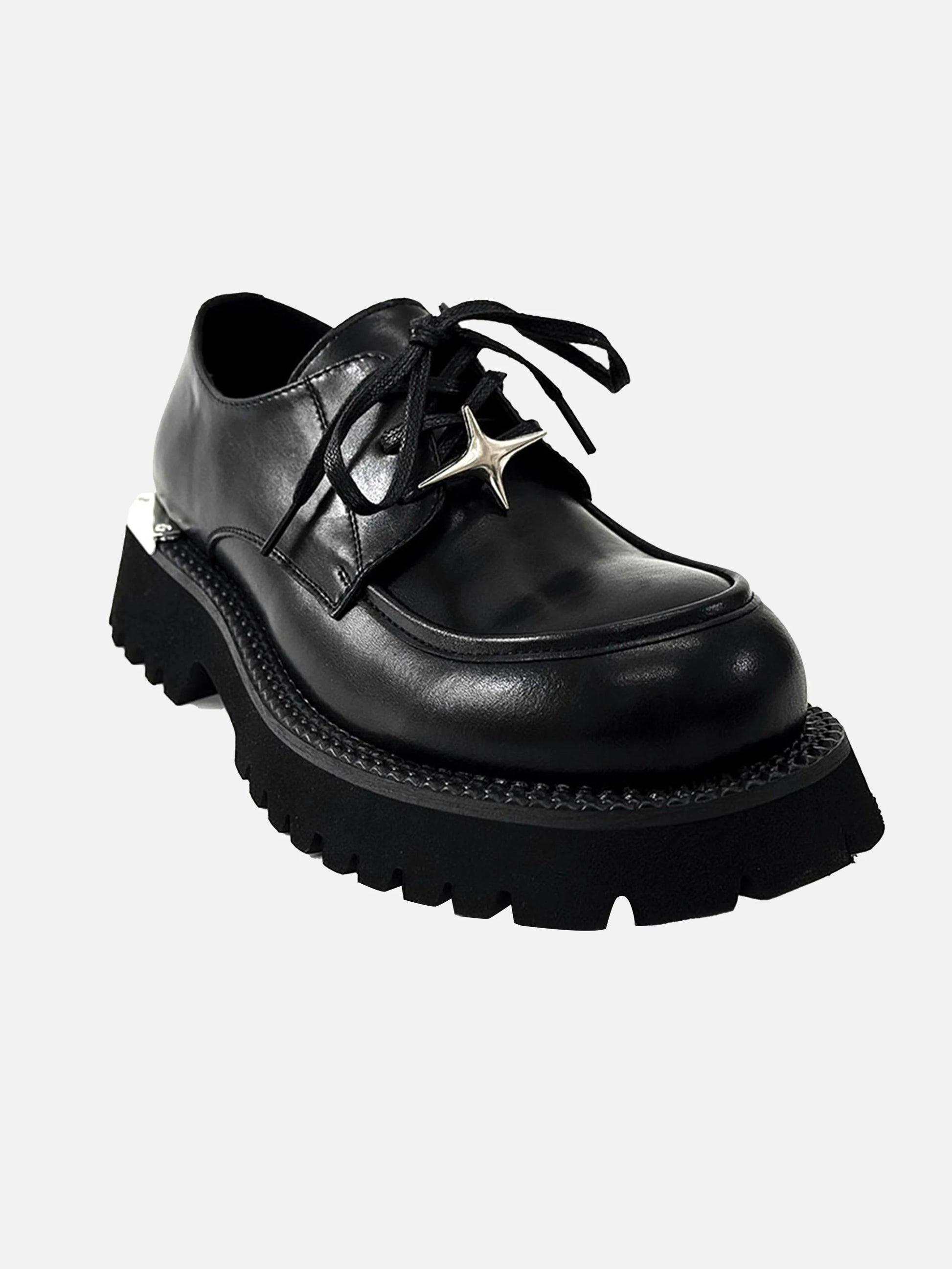 Four-pointed Star Strap Loafer