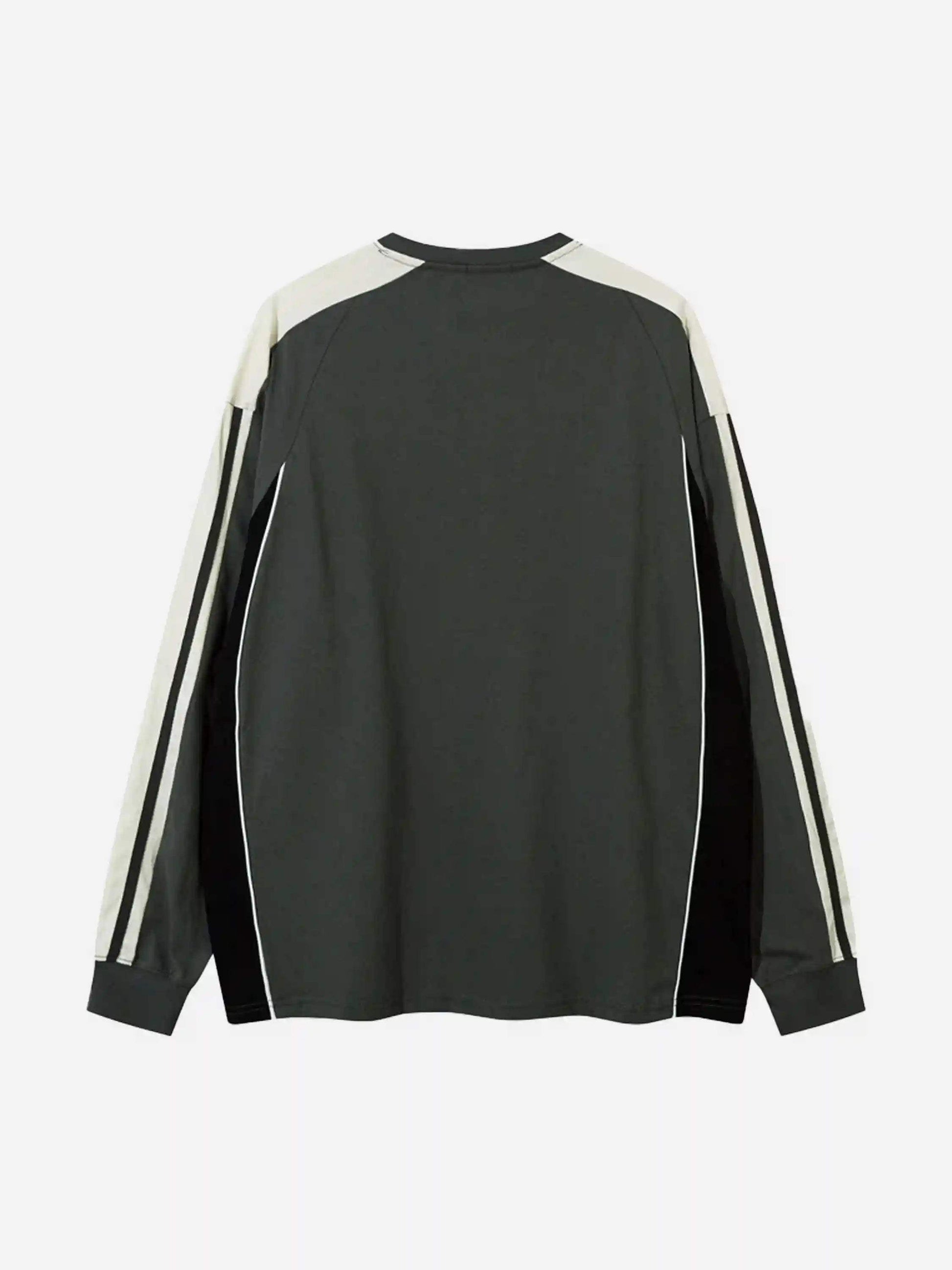 Disguisen Stripe Racing Long Sleeve Tee