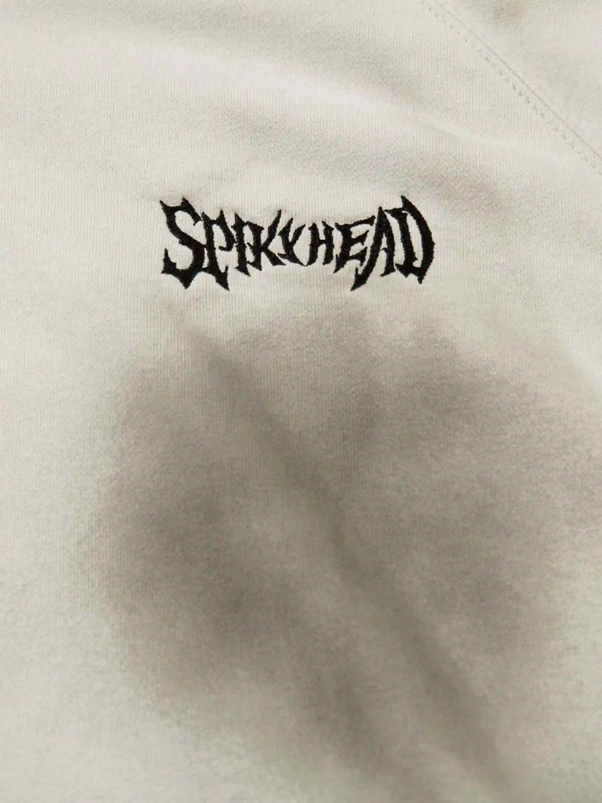 Disguisen Embroidery Spots Zip-up Hoodie