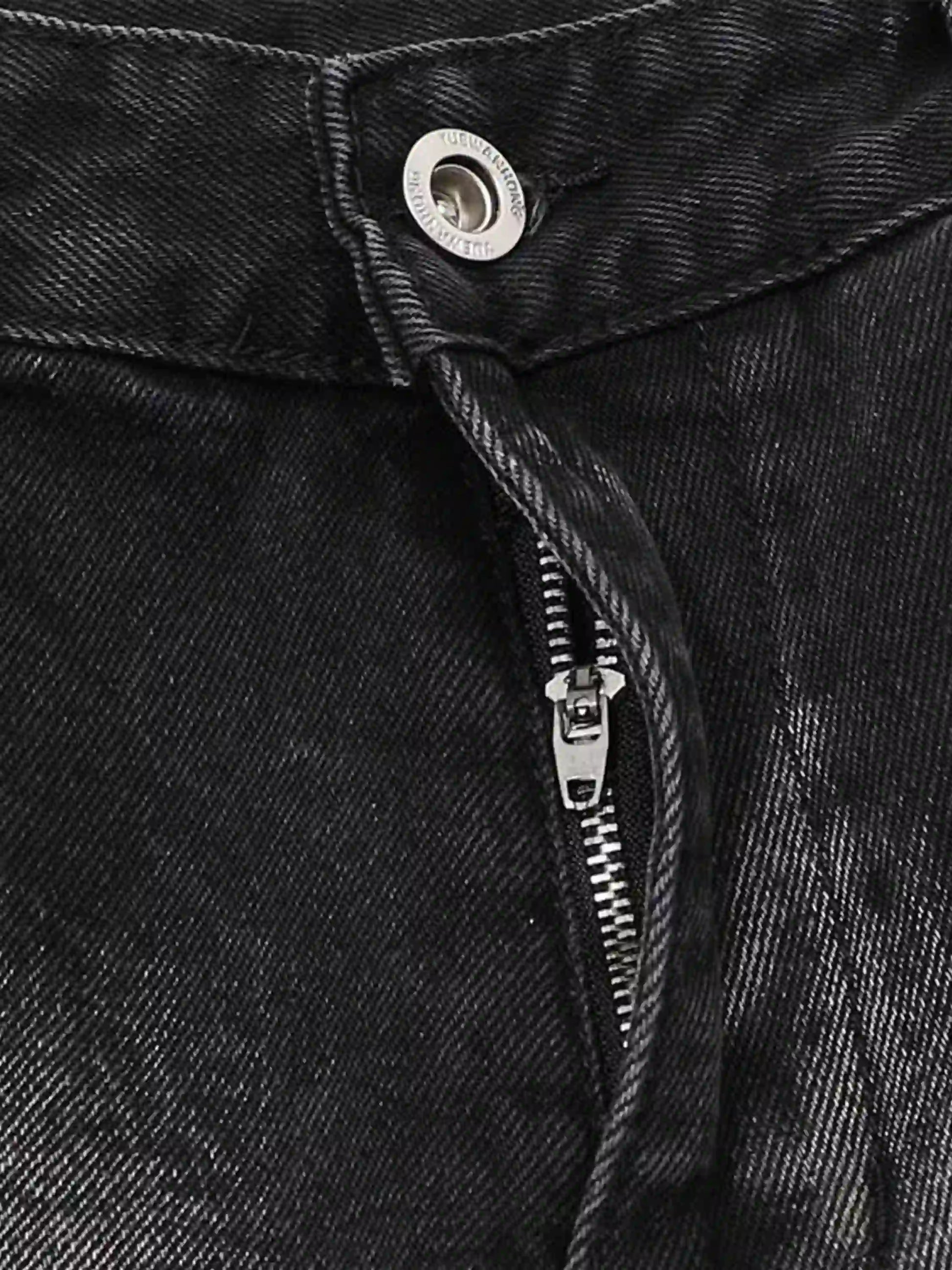 Disguisen Water Ripple Multi-pocket Cargo Jeans