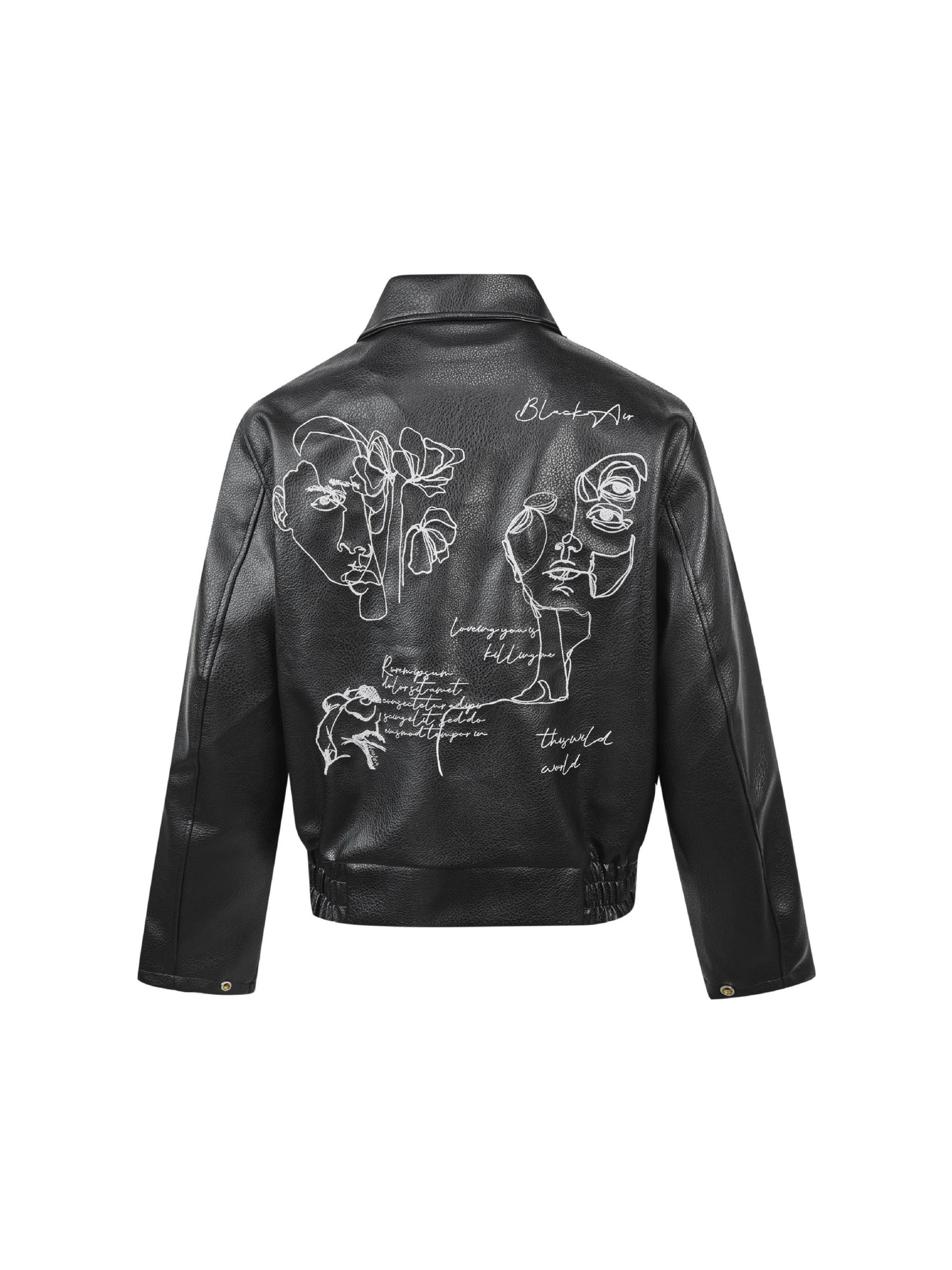 Vintage Locomotive Letter Cleanfit Jacket