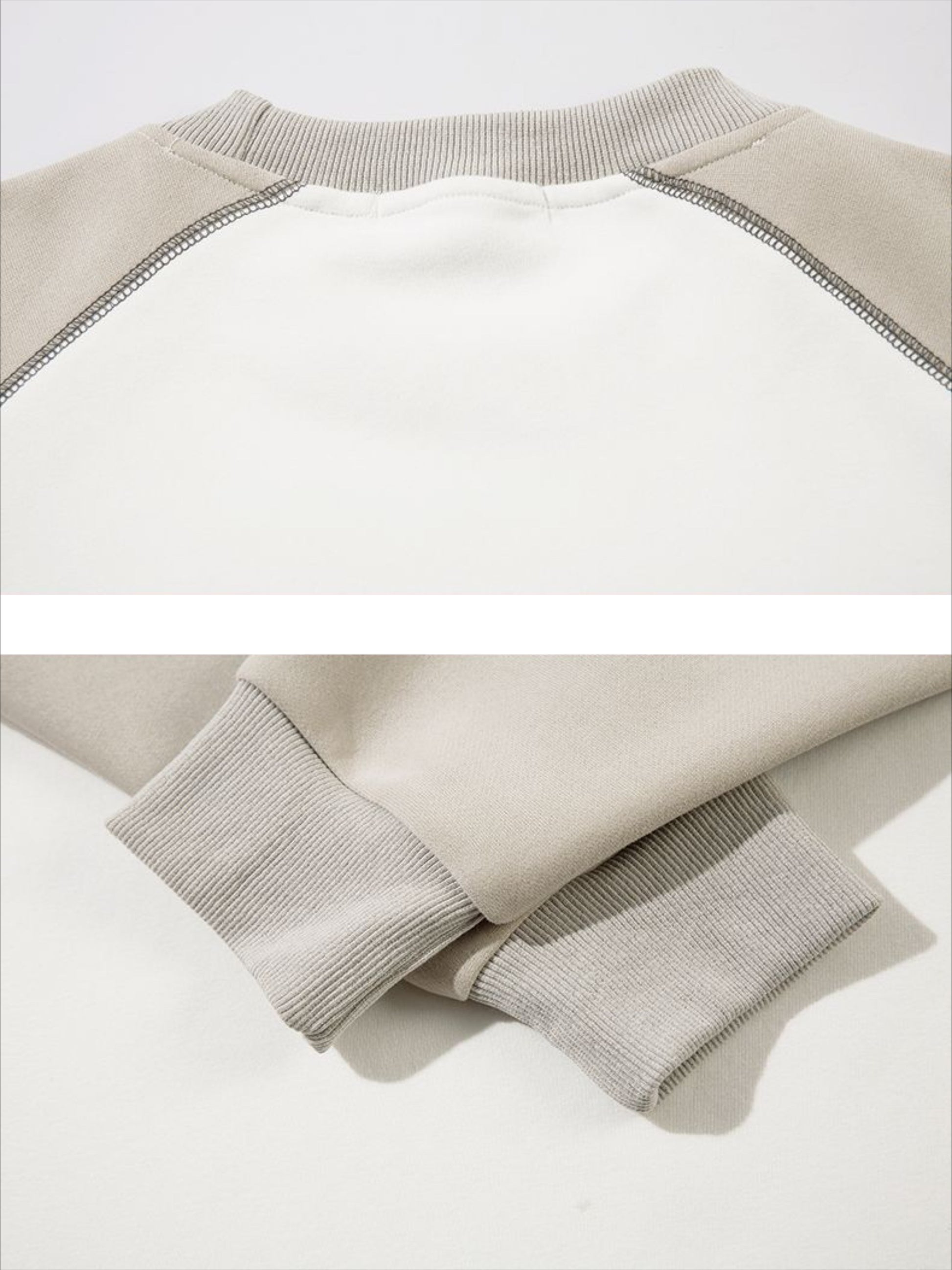 Vintage Assemble Letter Leisure Sweatshirt
