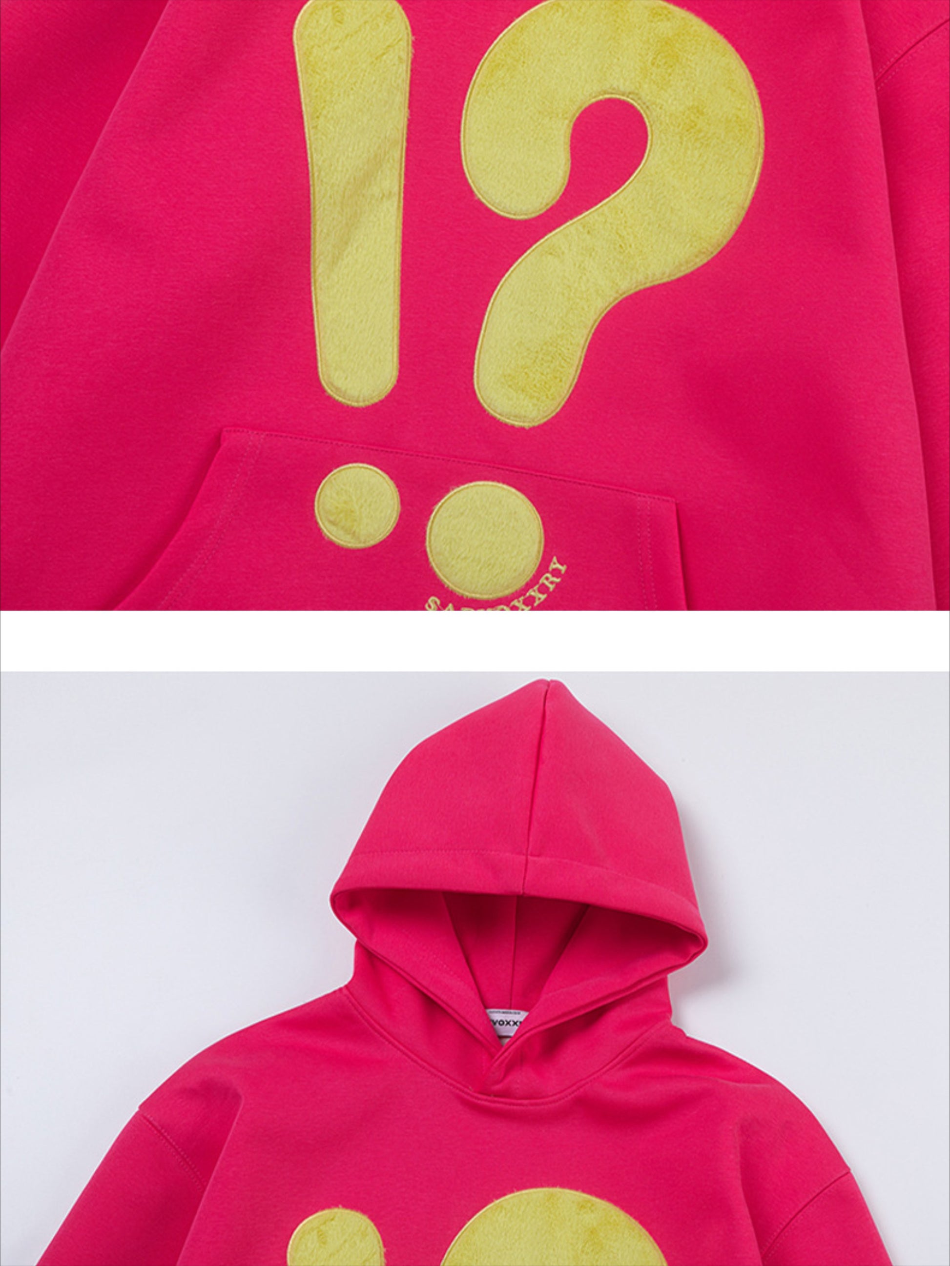 Vintage Flocked Symbol Hoodie