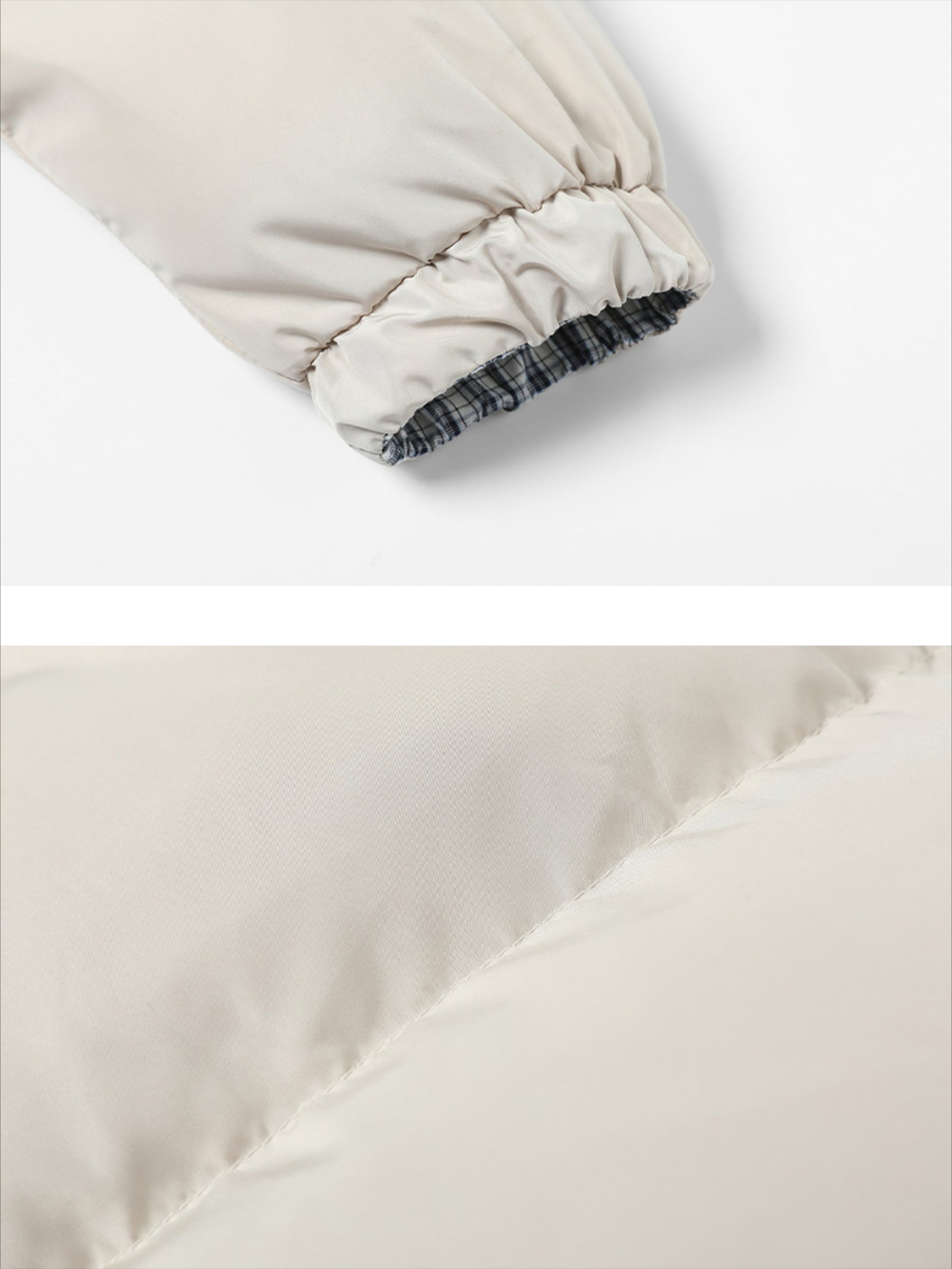 Minimalistic Double-sided Plaid Coat